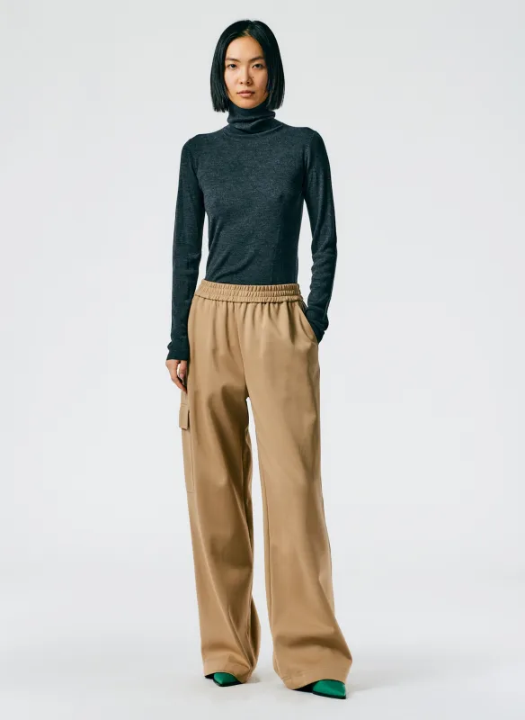 Active Knit Wide Leg Pull On Pant sold by Tibi