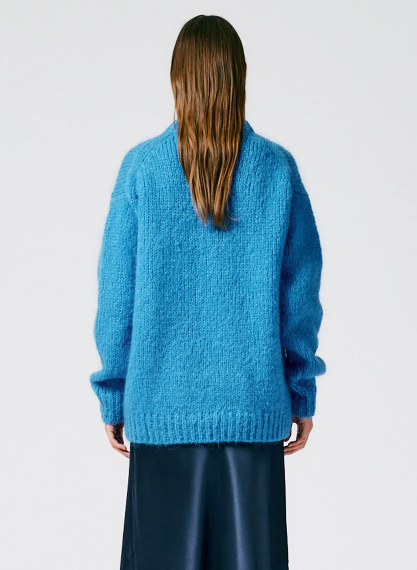 Claude Mohair Crewneck Easy Pullover sold by Tibi product image thumbnail 4