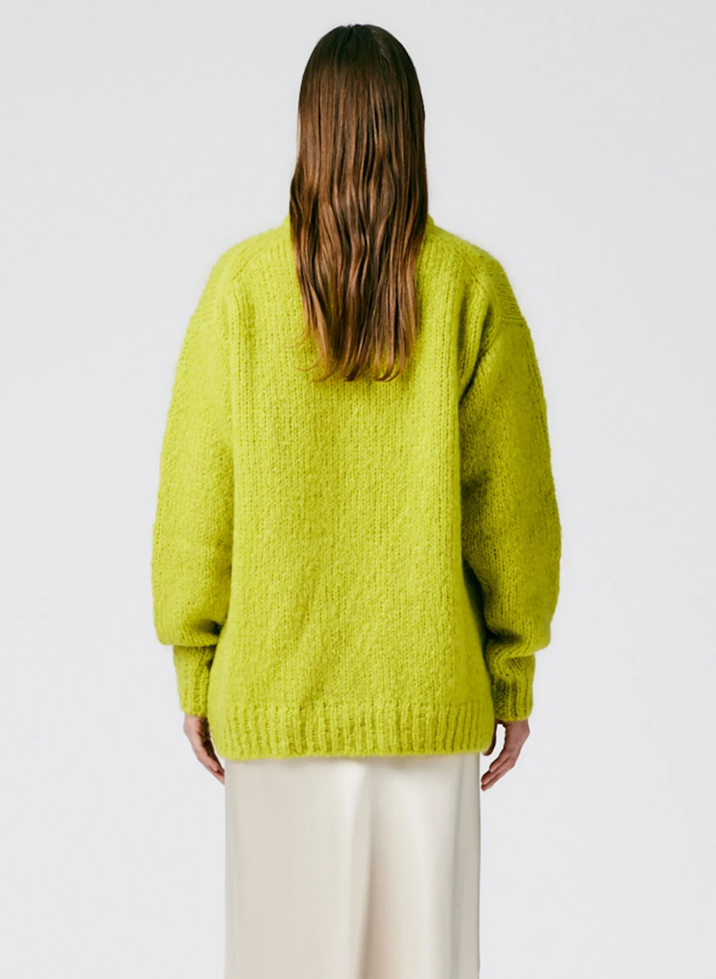 Claude Mohair Crewneck Easy Pullover sold by Tibi product image thumbnail 3