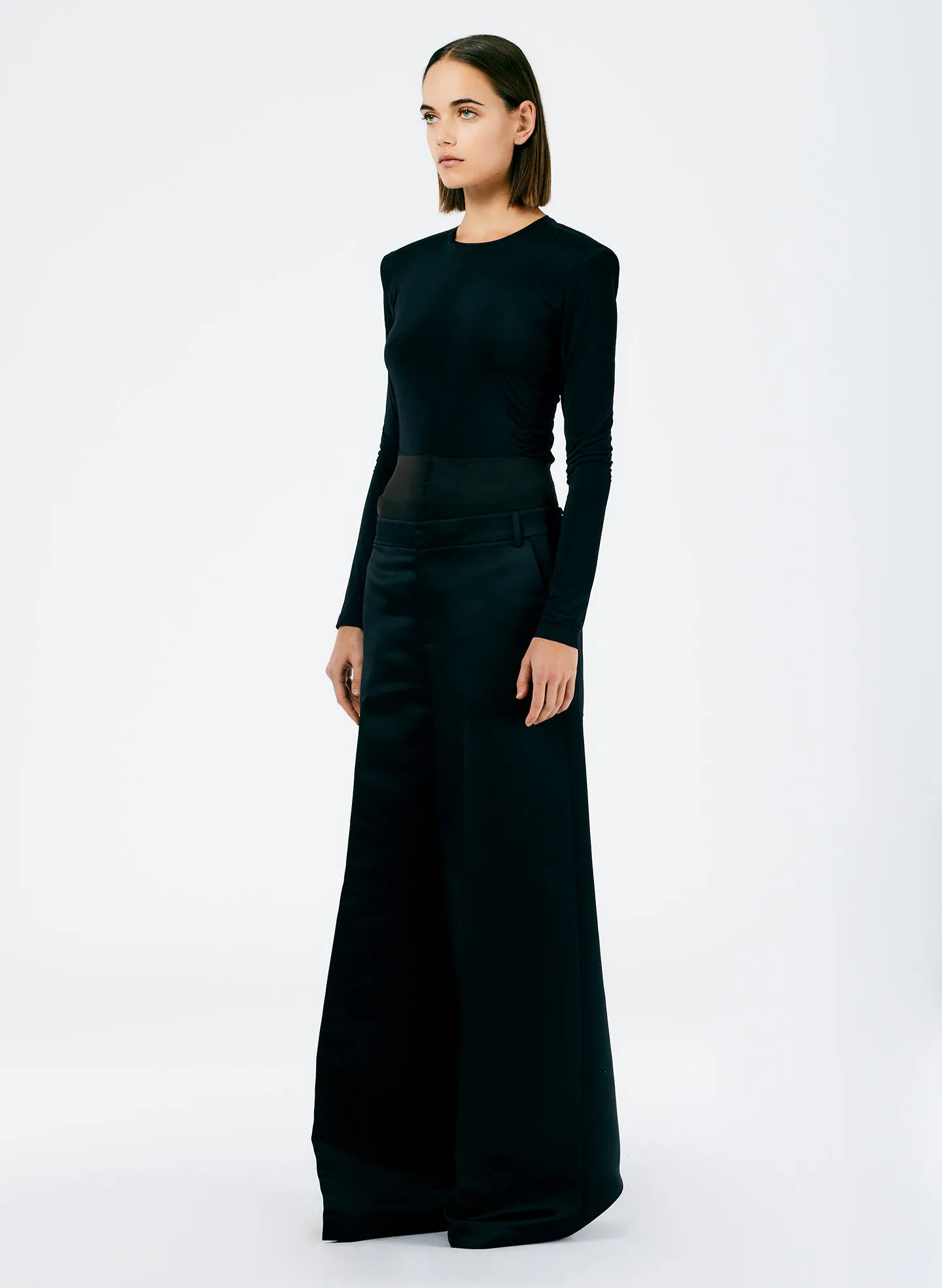 Satin Murray Trouser sold by Tibi product image thumbnail 2