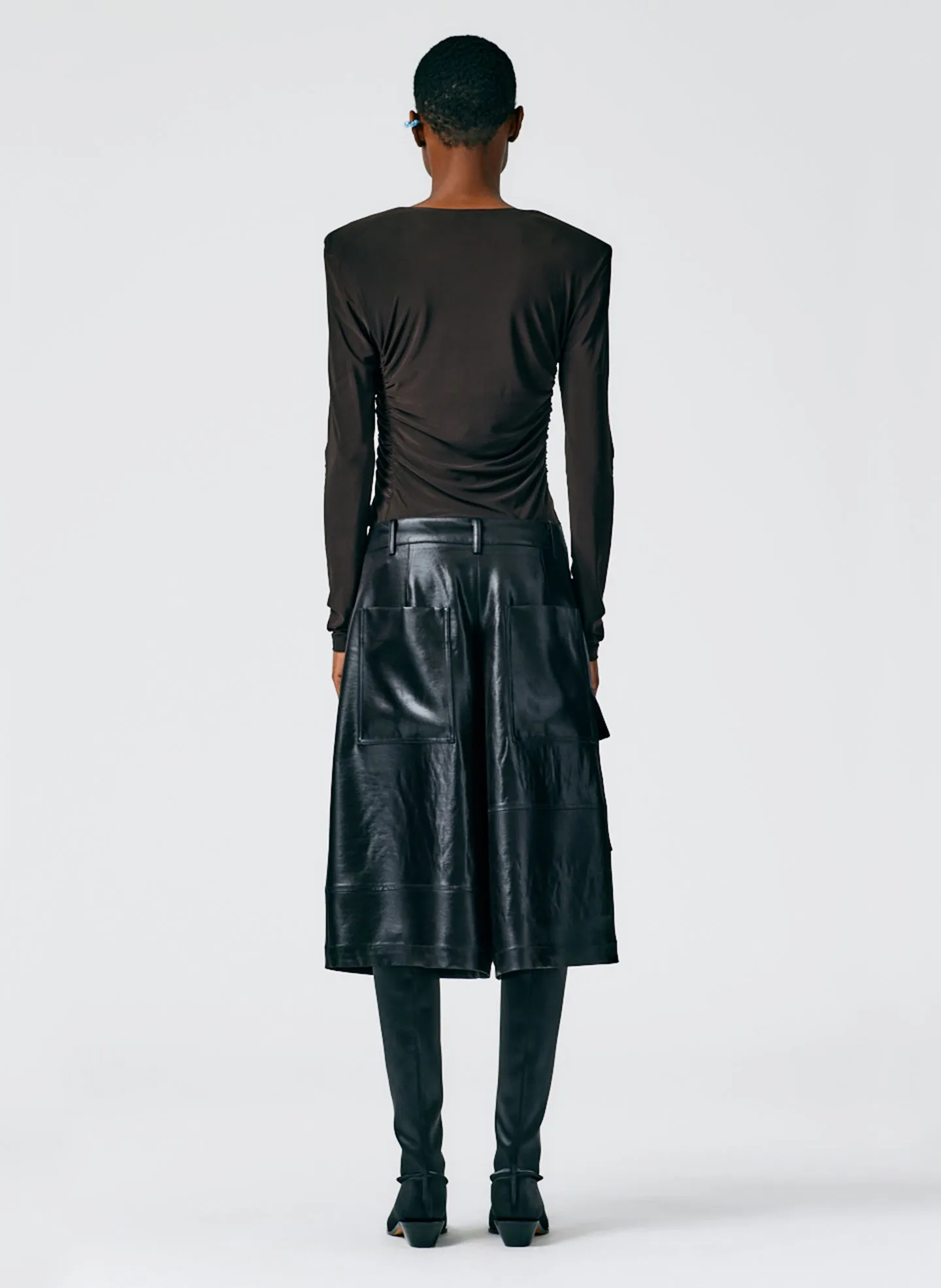 Celia Drape Cargo Short sold by Tibi product image thumbnail 4