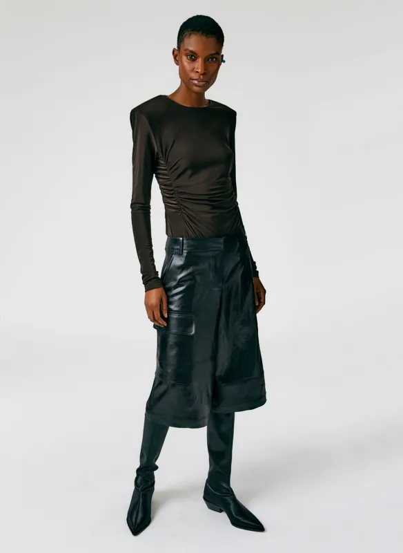 Celia Drape Cargo Short made by Tibi
