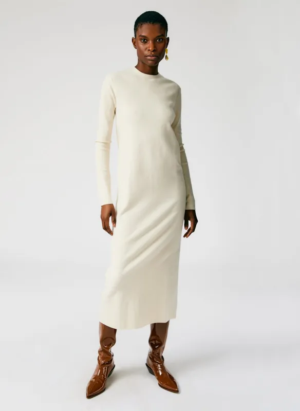 Compact Stretch Cashmere Dress made by Tibi