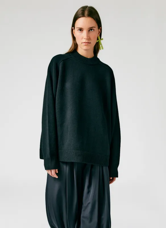 Cashmere Sweater Crewneck Oversized Pullover sold by Tibi