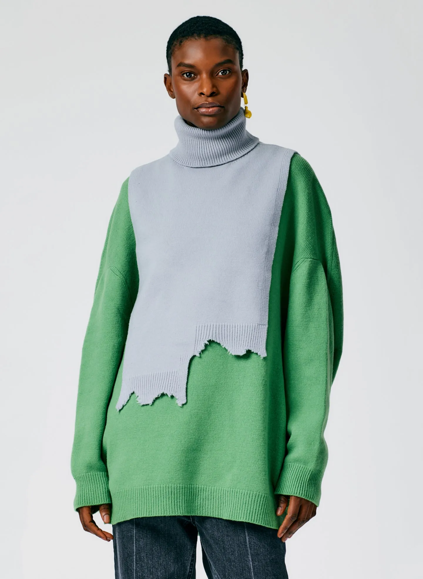 Airy Extrafine Wool Turtleneck Dicky sold by Tibi product image thumbnail 2