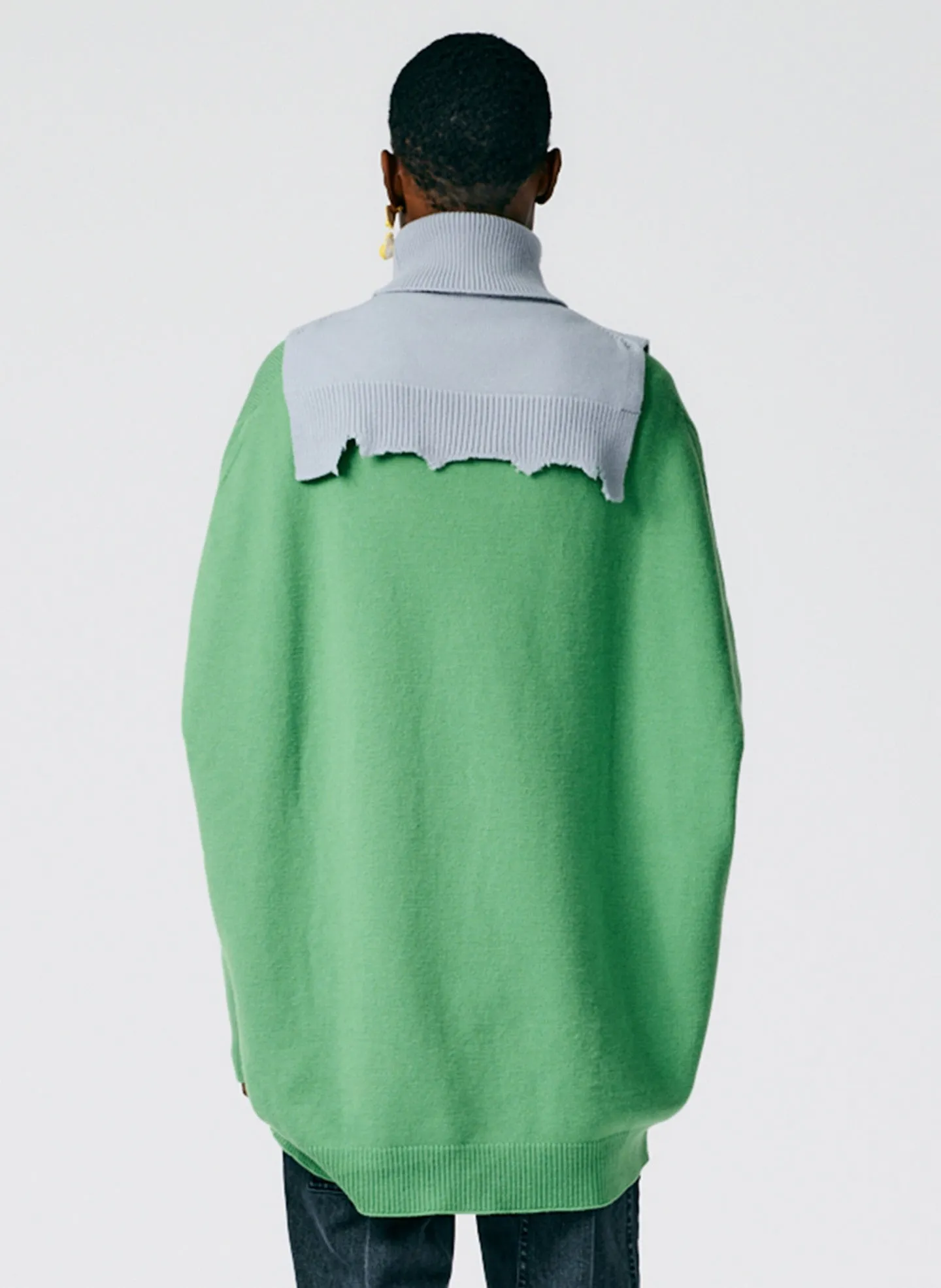 Airy Extrafine Wool Turtleneck Dicky sold by Tibi product image thumbnail 3