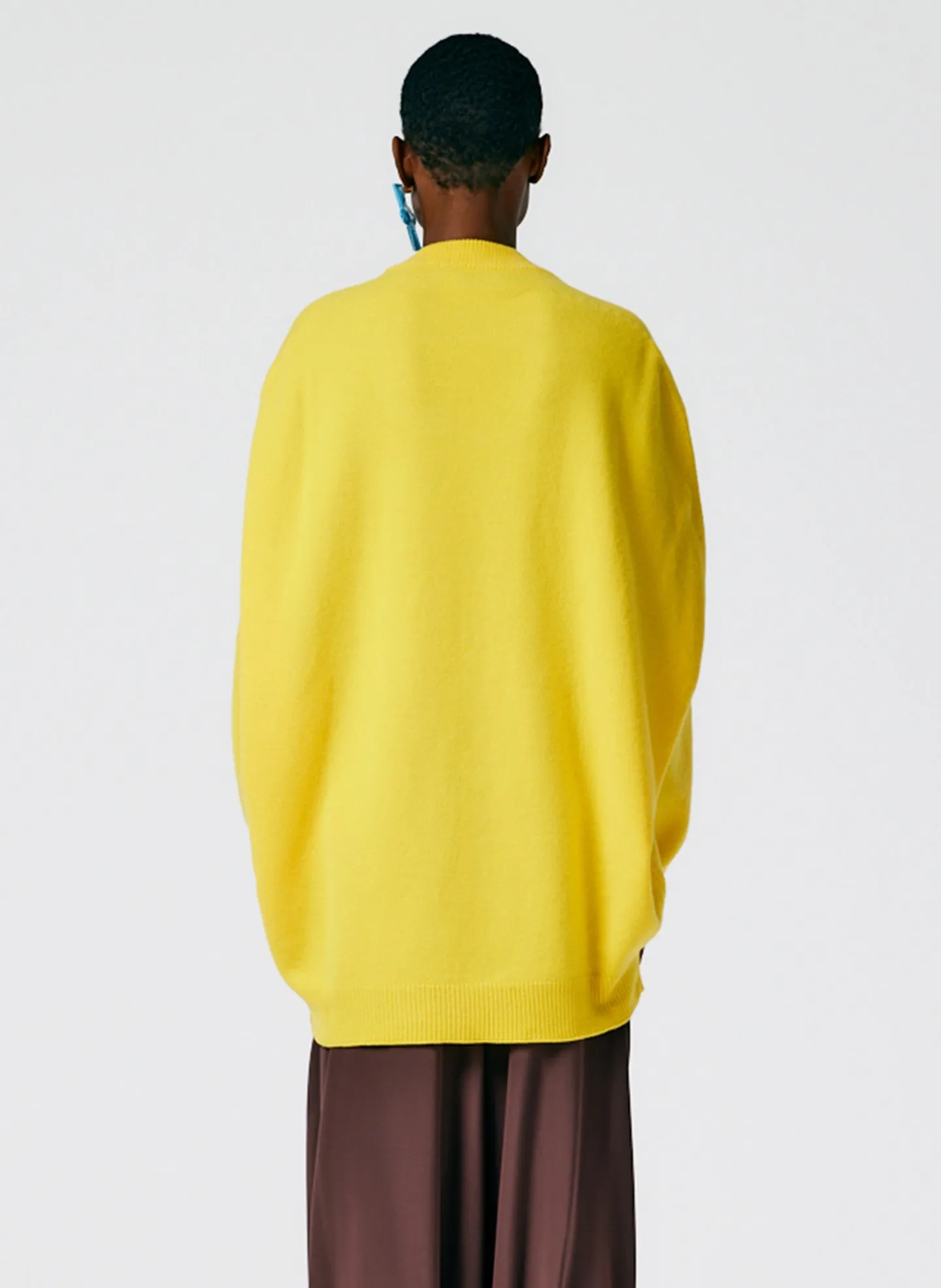 Airy Extrafine Wool Circular Origami Pullover sold by Tibi product image thumbnail 4