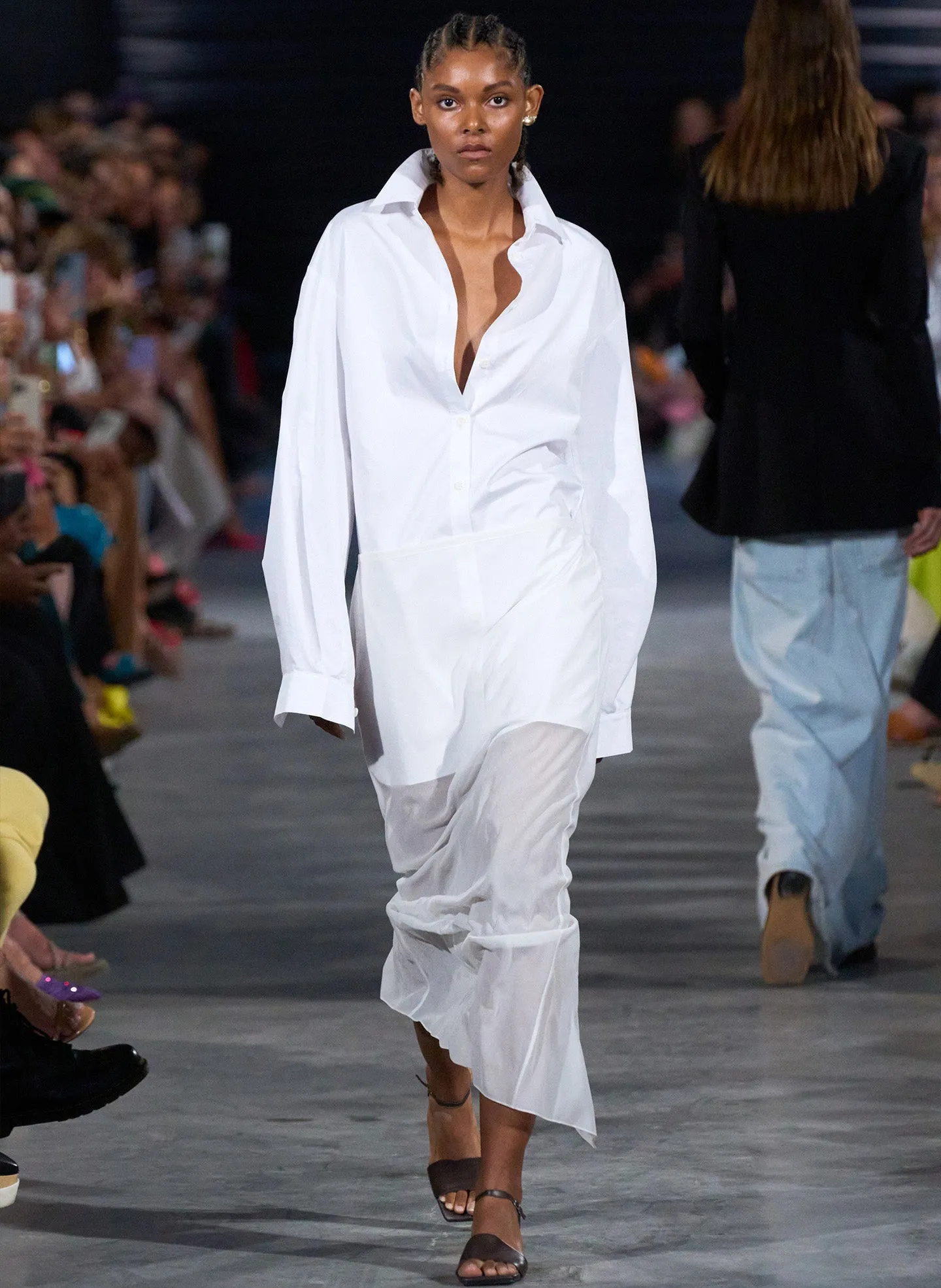 Eco Poplin Twisted Sleeve Dress sold by Tibi product image thumbnail 2