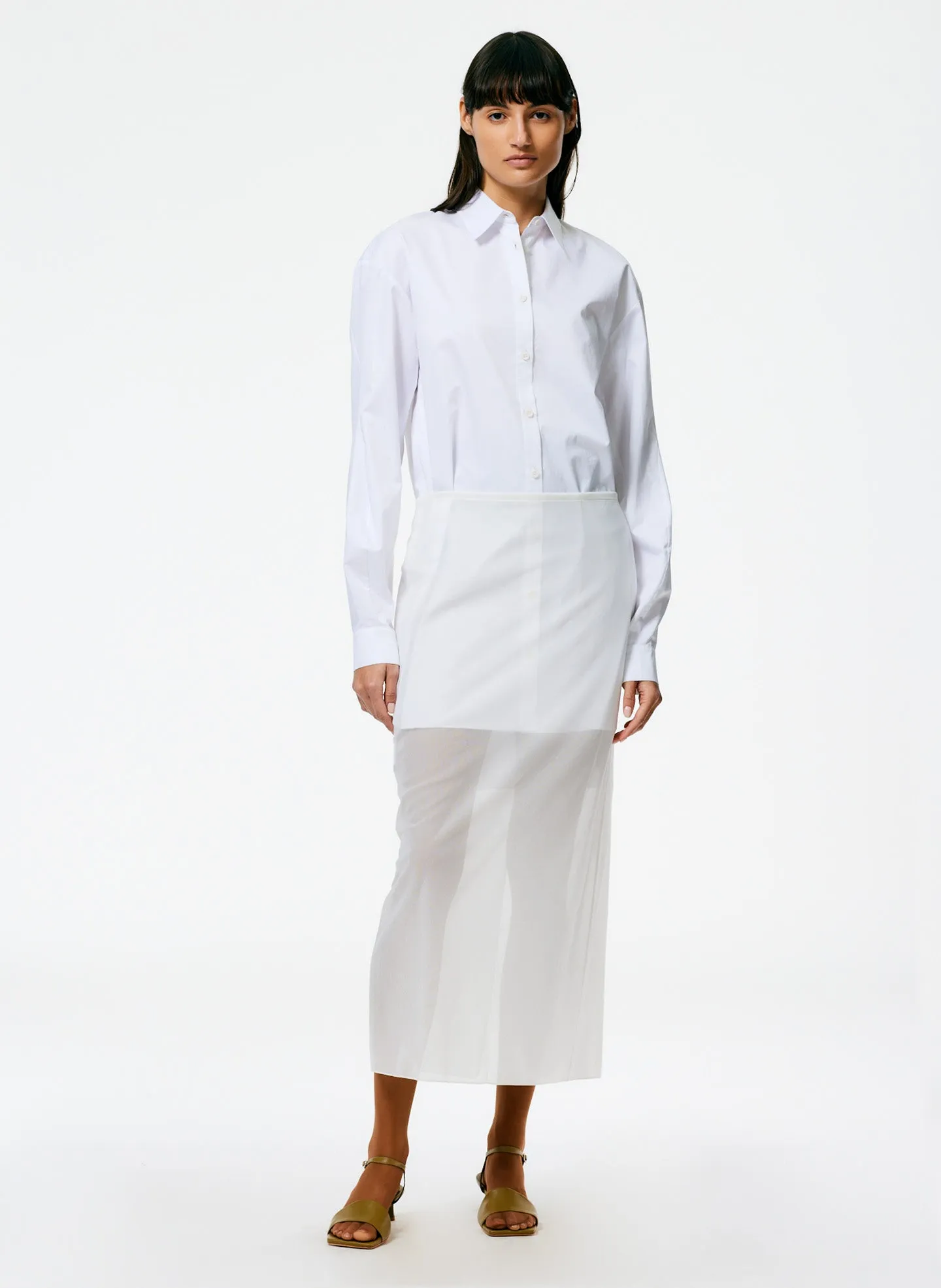 Eco Poplin Twisted Sleeve Dress sold by Tibi product image thumbnail 5