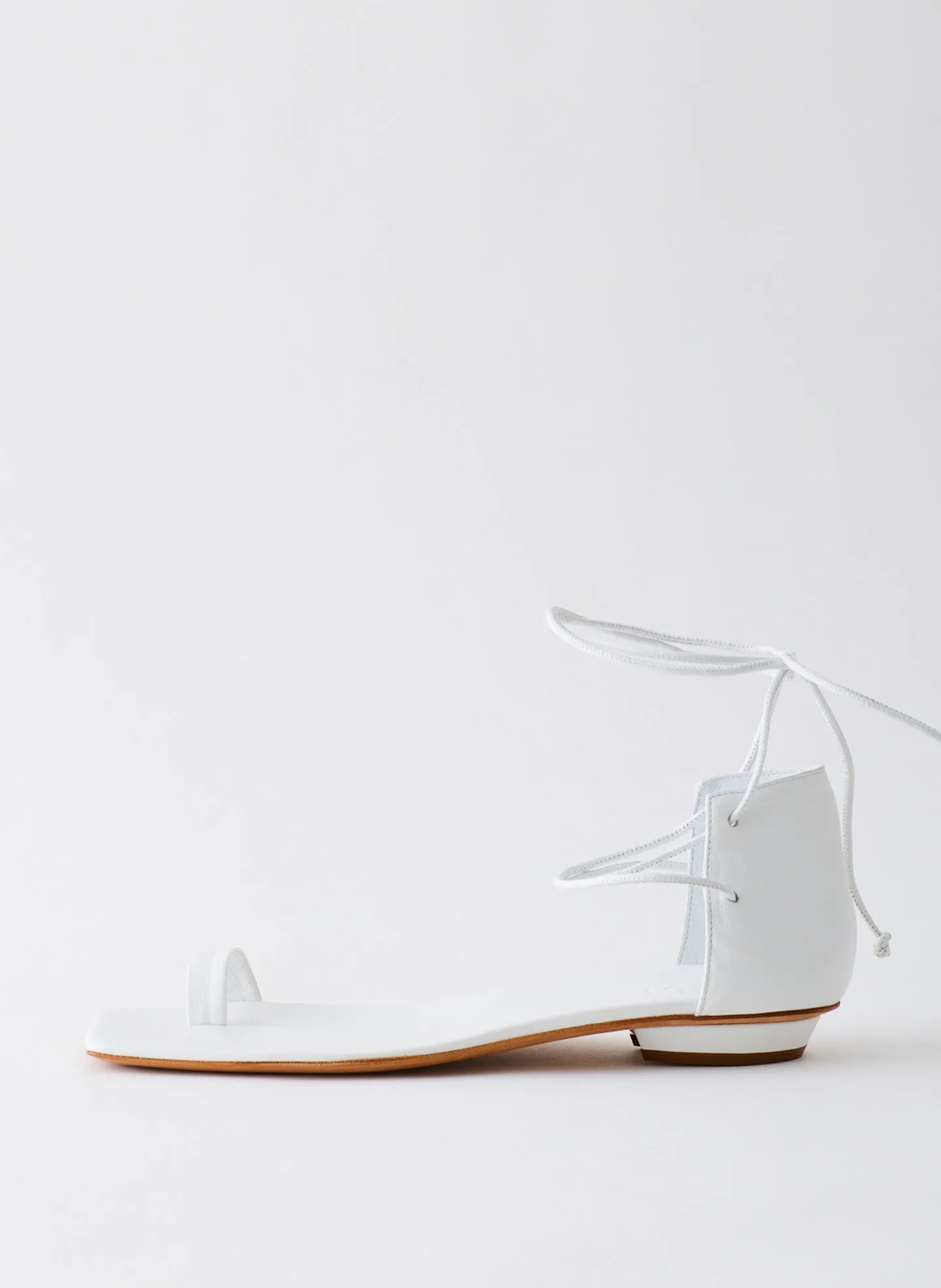 Ali Lace-Up Short Sandal sold by Tibi