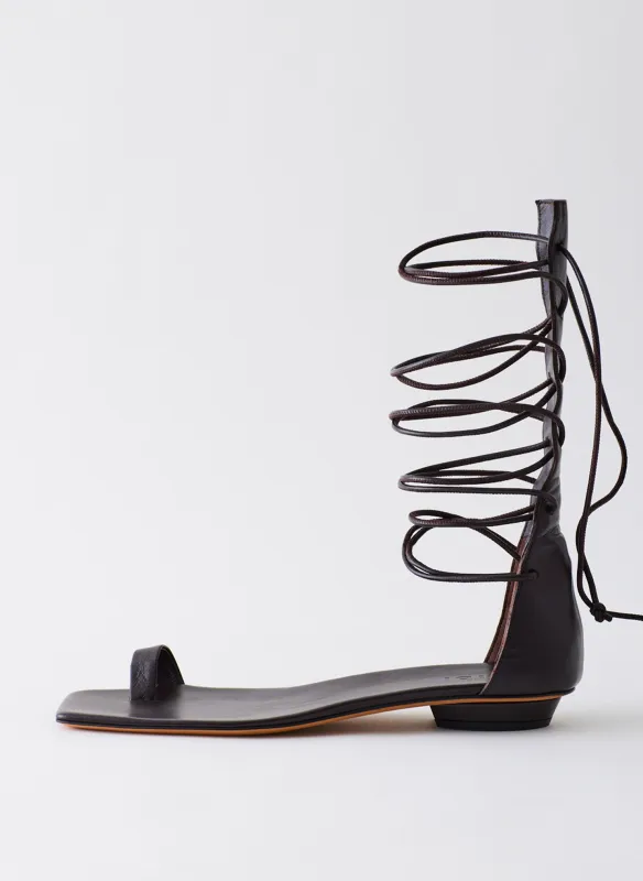 Cassius Lace-Up Long Sandal made by Tibi