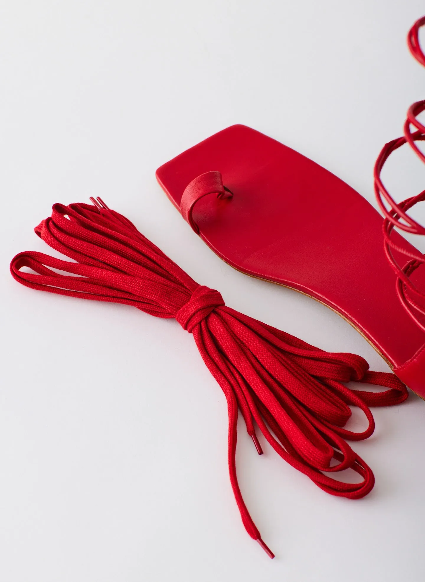 Cassius Lace-Up Long Sandal sold by Tibi product image thumbnail 3