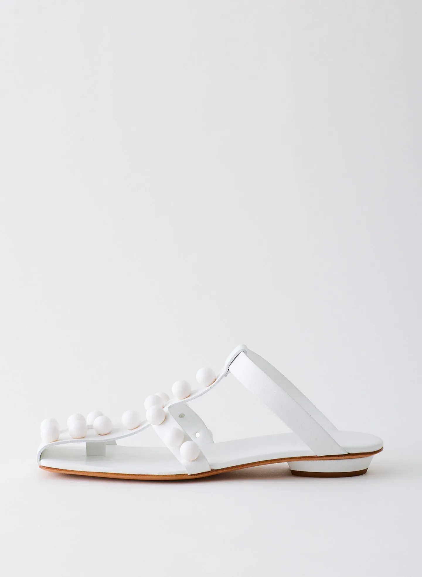 Dex Studded Nappa Sandal sold by Tibi