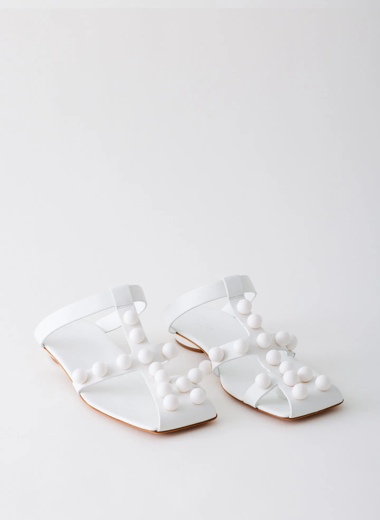 Dex Studded Nappa Sandal sold by Tibi product image thumbnail 3