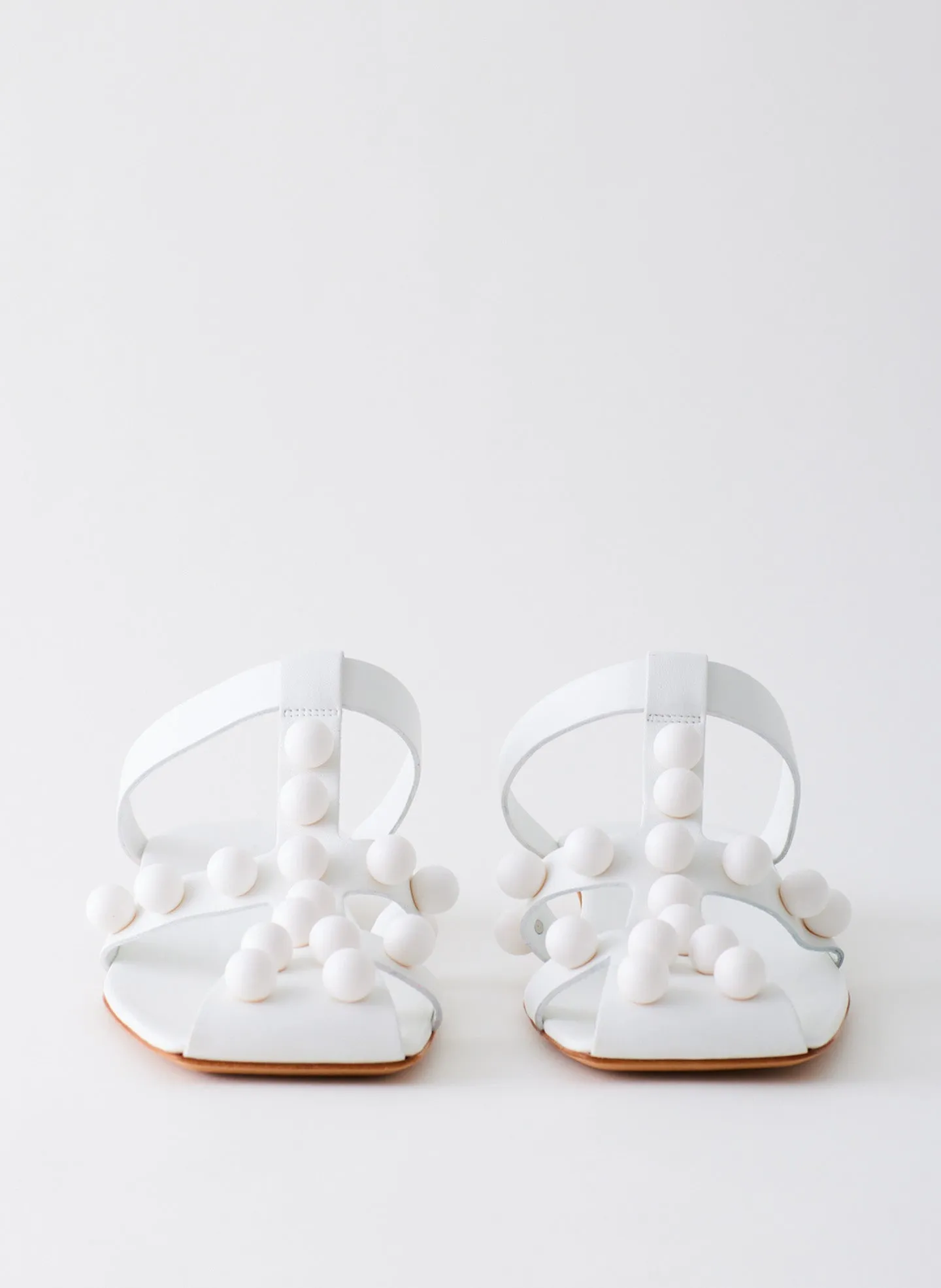 Dex Studded Nappa Sandal sold by Tibi product image thumbnail 4