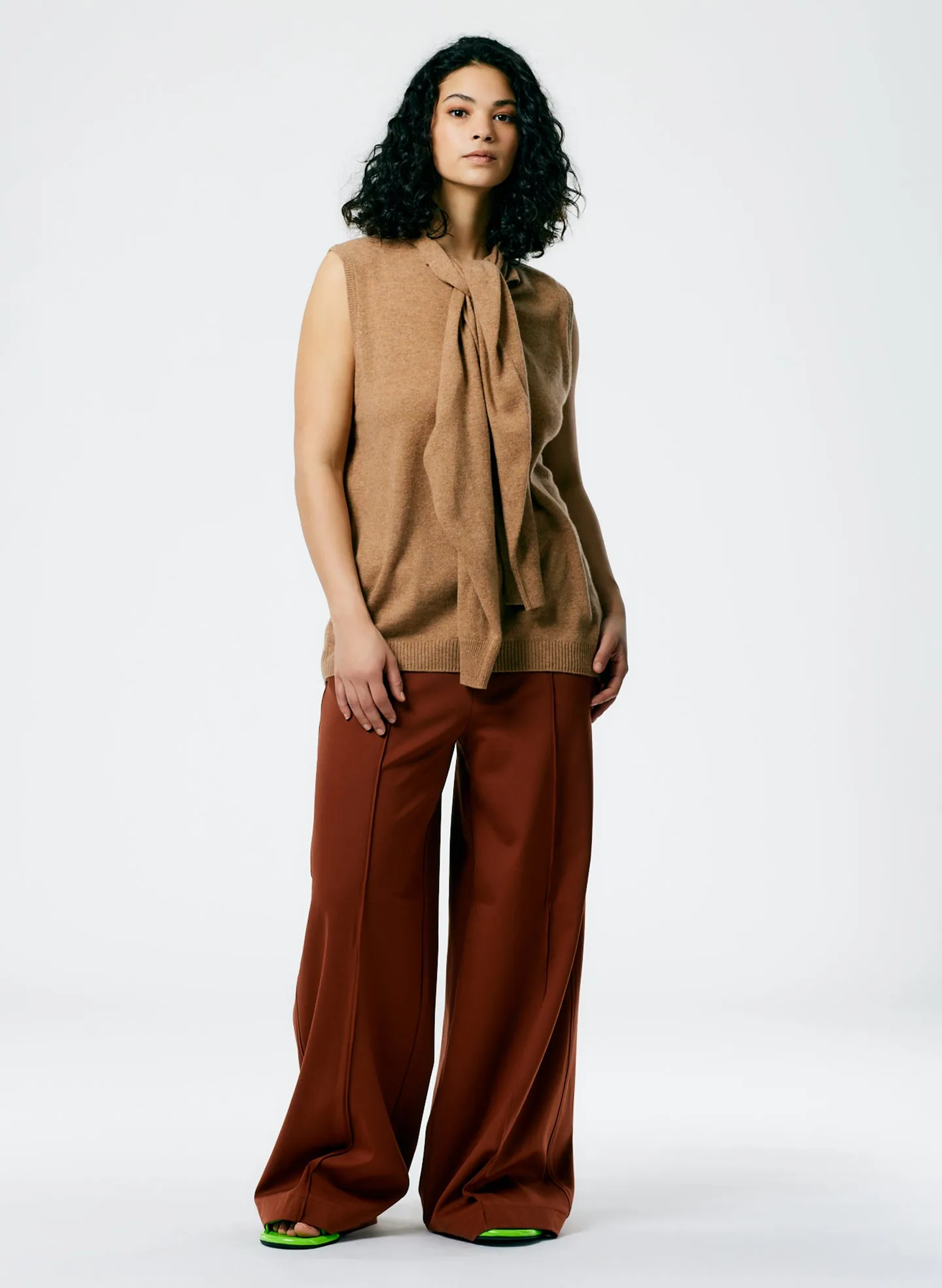 Compact Ultra Stretch Knit Pull On Murray Pant sold by Tibi product image thumbnail 2