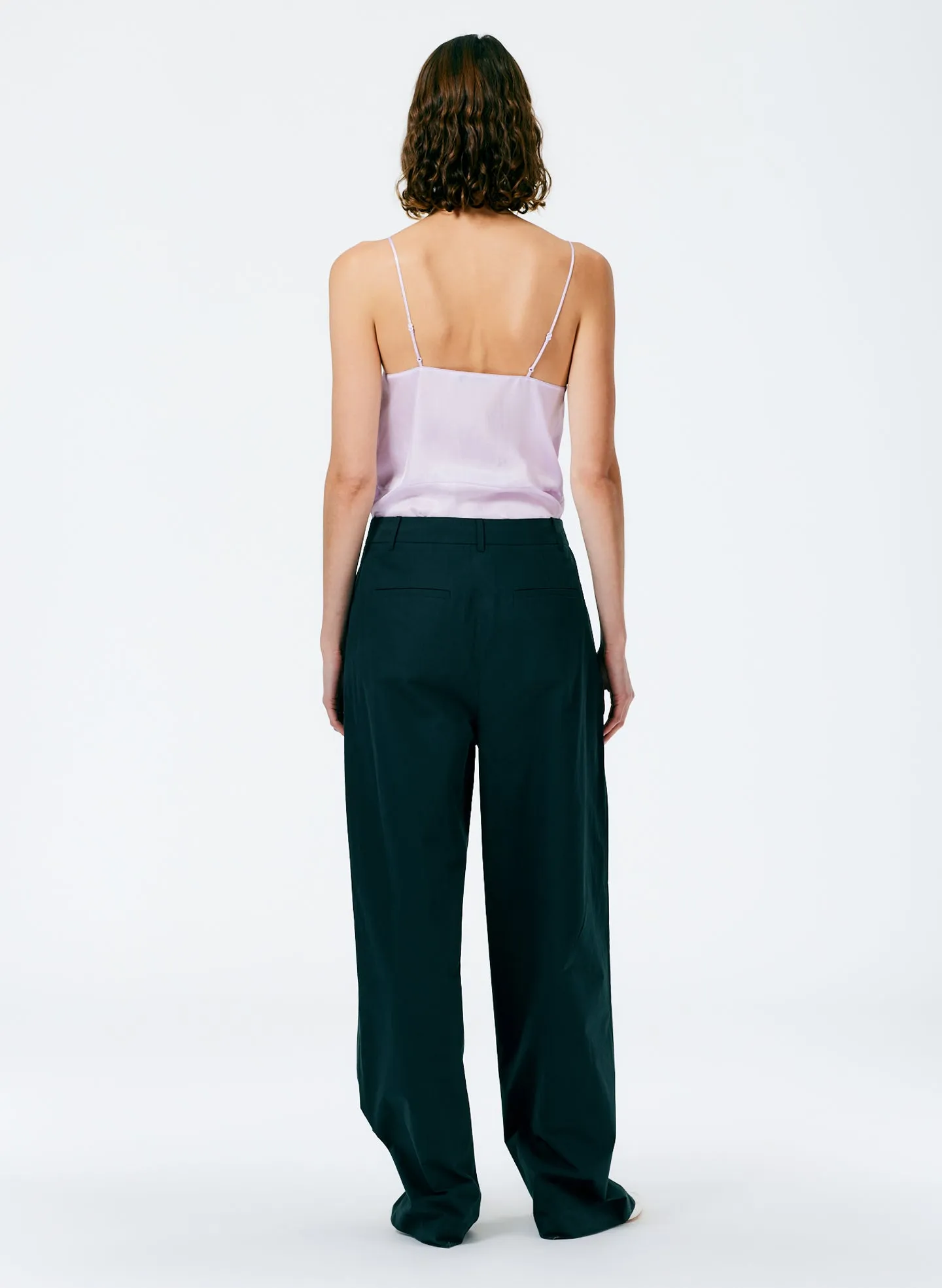 Arun Suiting Asymmetrical Pleat Stella Pant sold by Tibi product image thumbnail 5