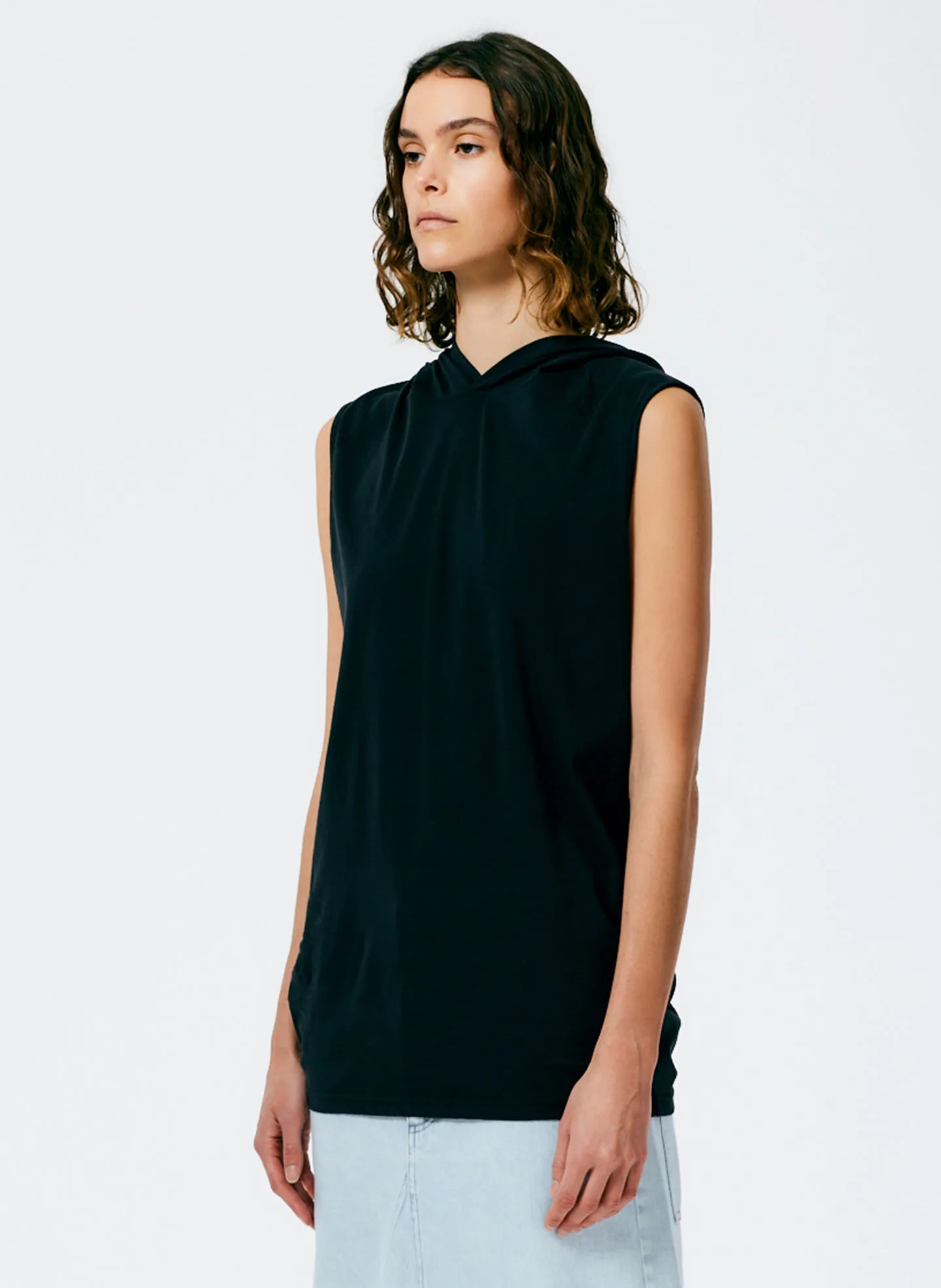 T-Shirt Hoodie Tunic Top sold by Tibi product image thumbnail 2