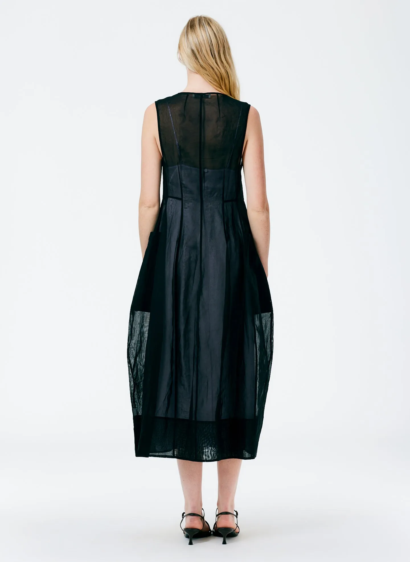 Starch Cotton Organza Dress sold by Tibi product image thumbnail 5