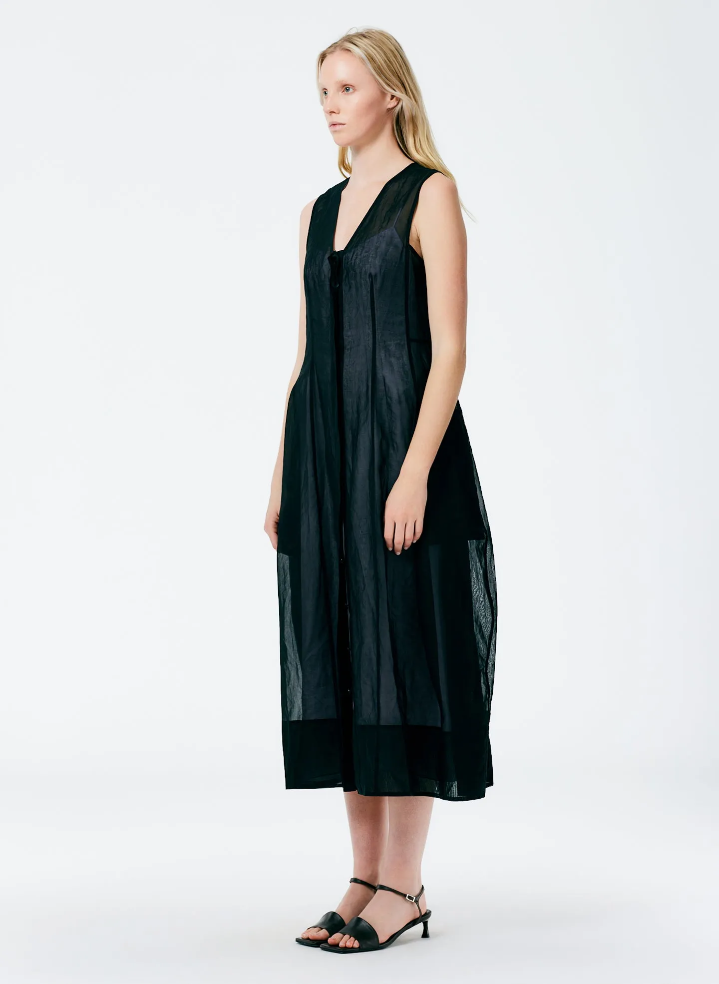 Starch Cotton Organza Dress sold by Tibi product image thumbnail 3