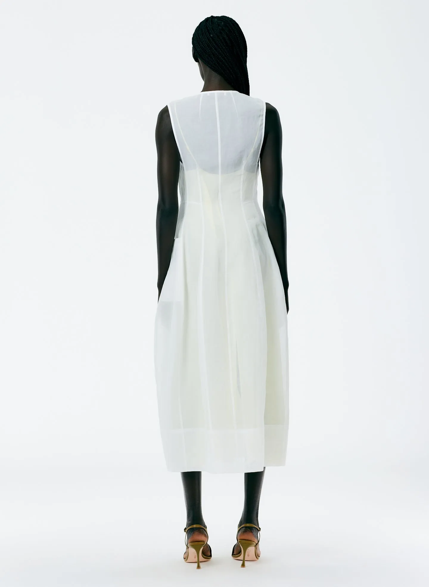 Starch Cotton Organza Dress sold by Tibi product image thumbnail 5