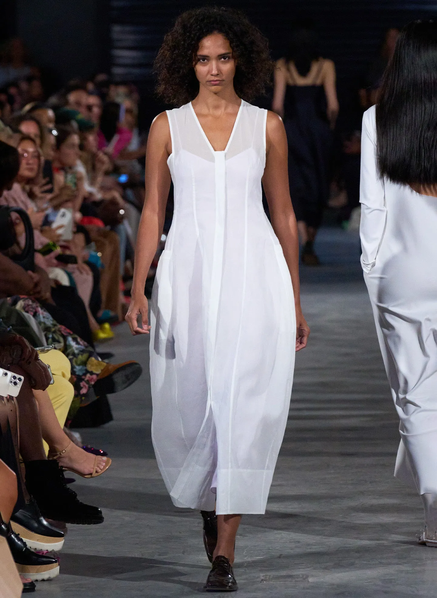 Starch Cotton Organza Dress sold by Tibi product image thumbnail 2