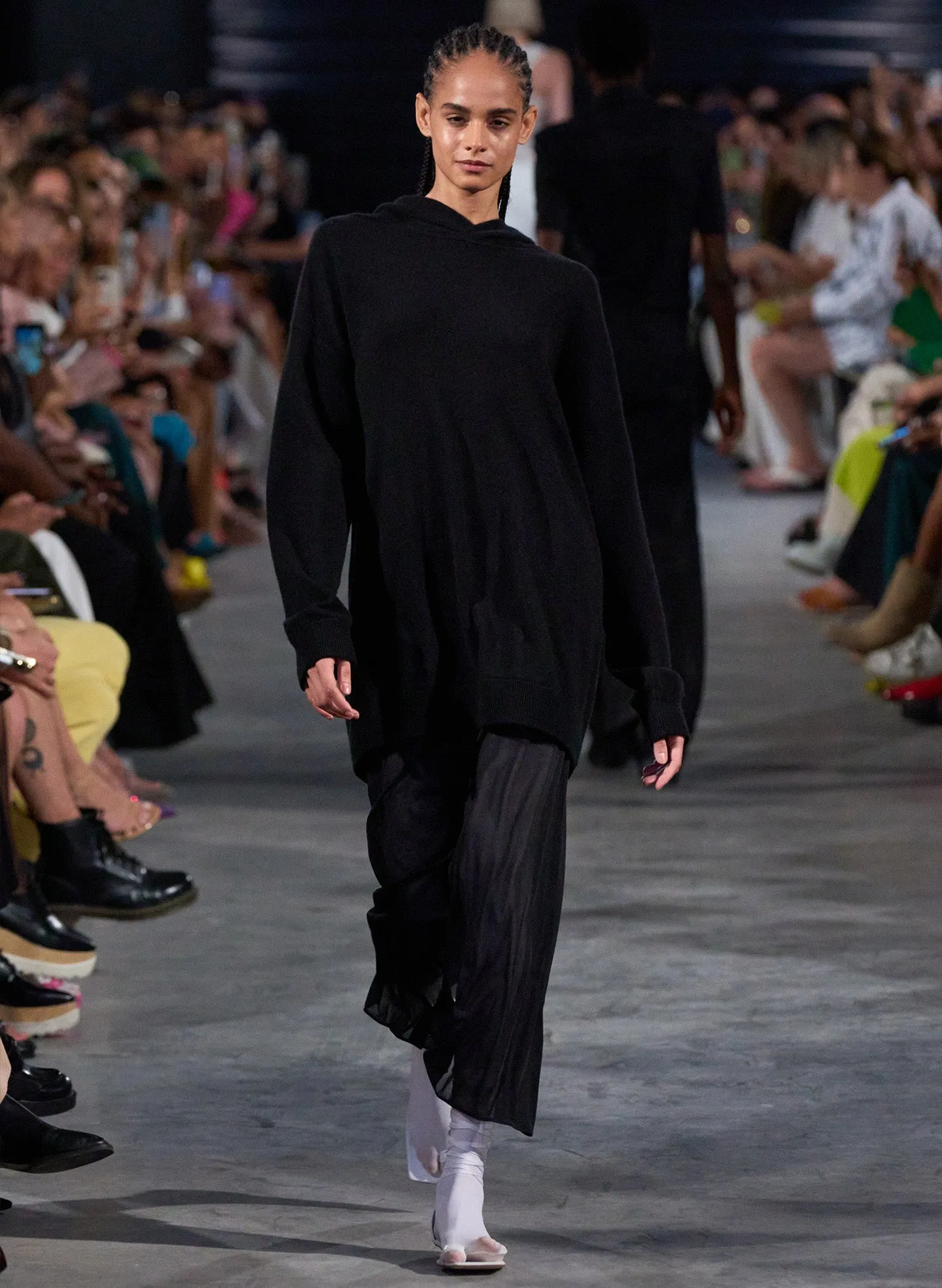 Sheer Gauze Maxi Pencil Skirt sold by Tibi product image thumbnail 2