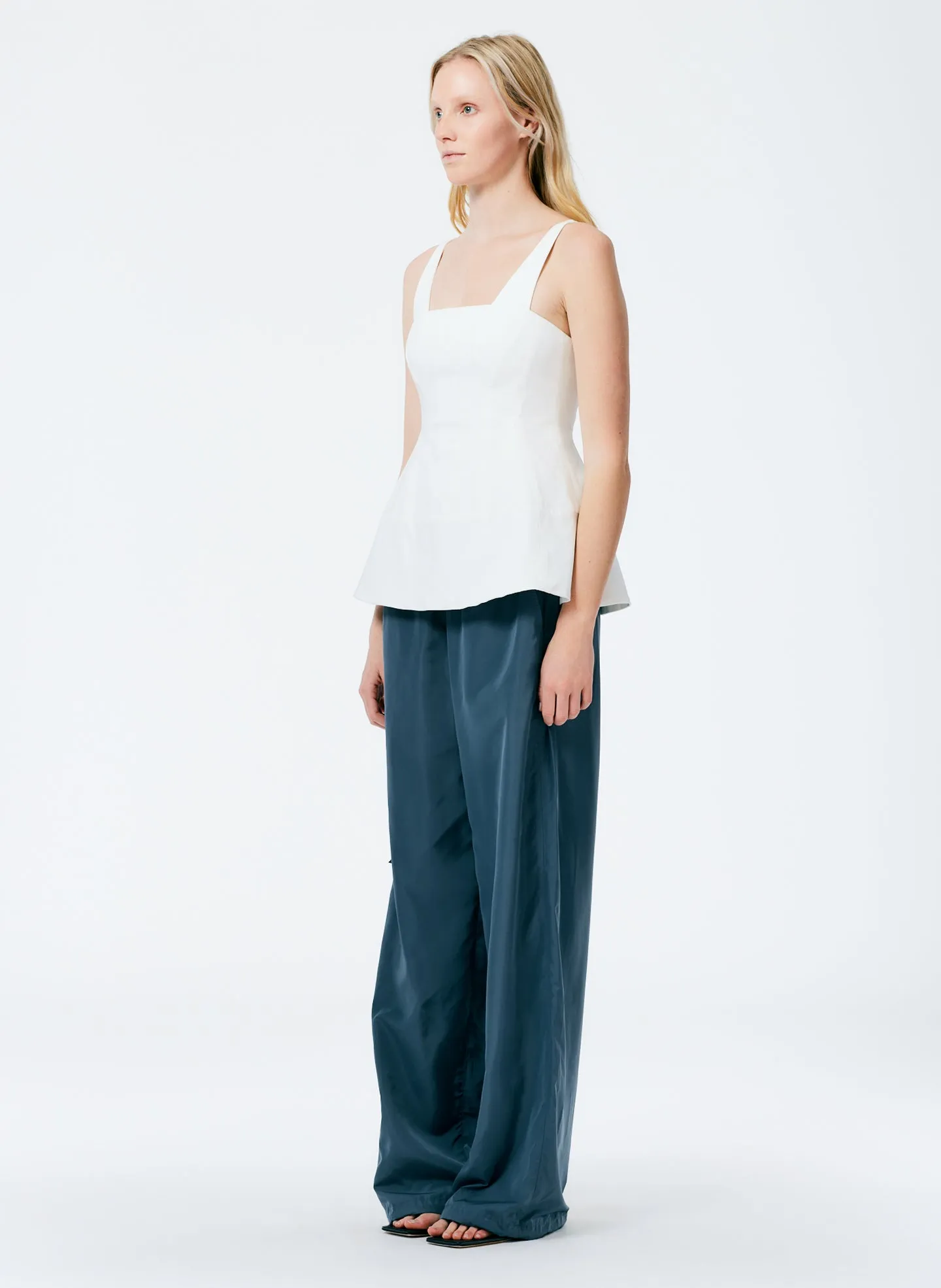Mila Stretch Satin Corset Top sold by Tibi product image thumbnail 5