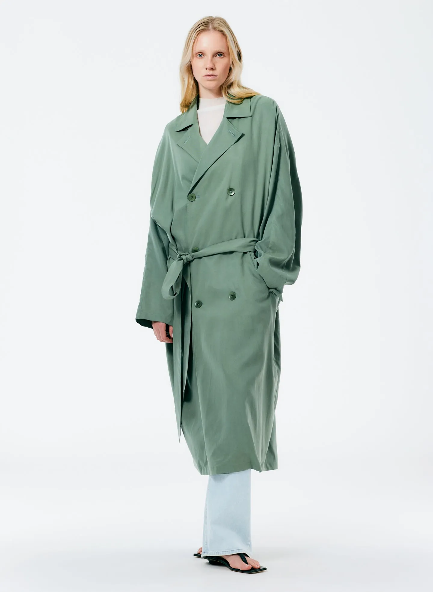 Lancaster Lyocell Trench sold by Tibi product image thumbnail 3