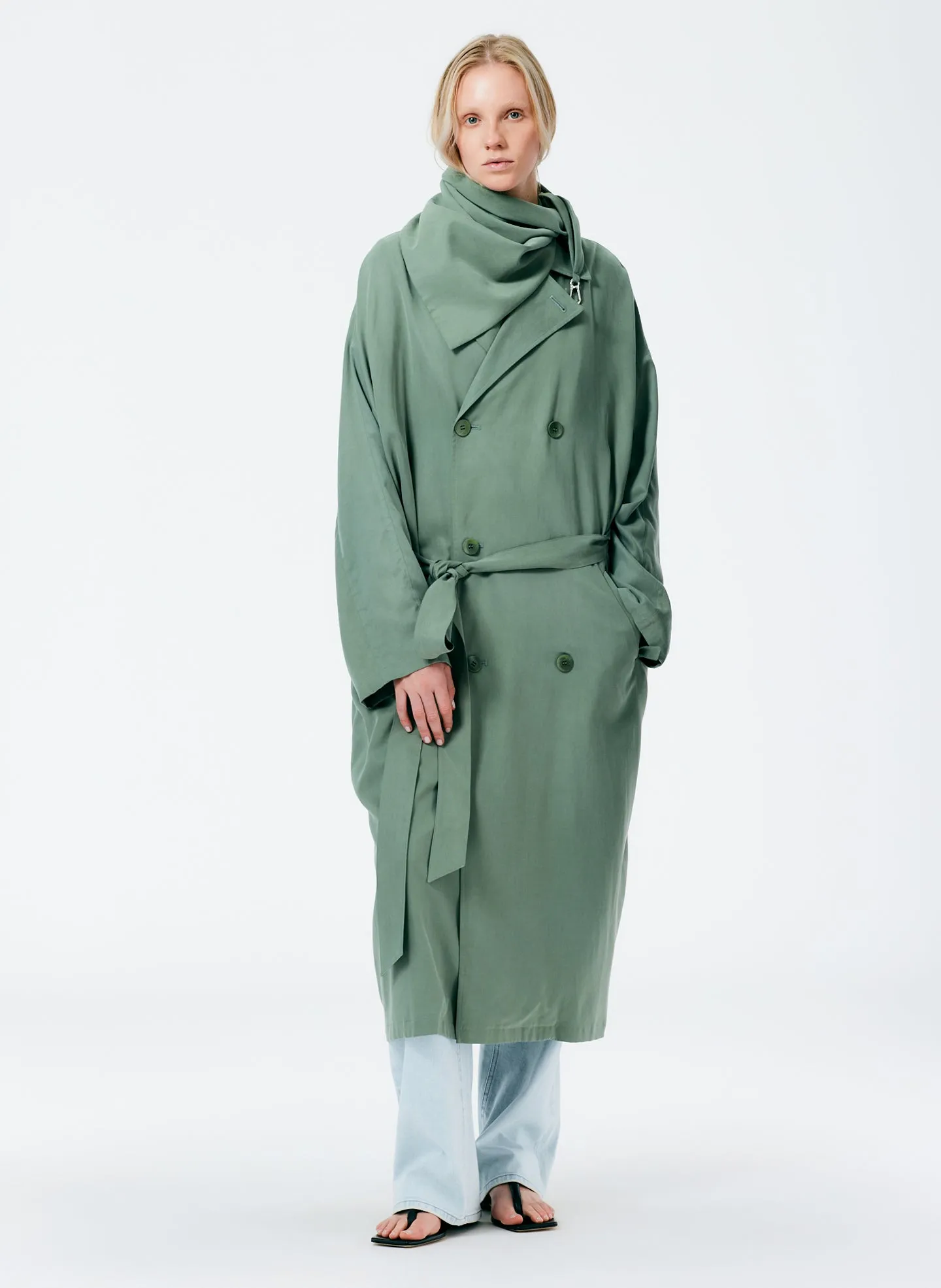 Lancaster Lyocell Trench sold by Tibi product image thumbnail 2