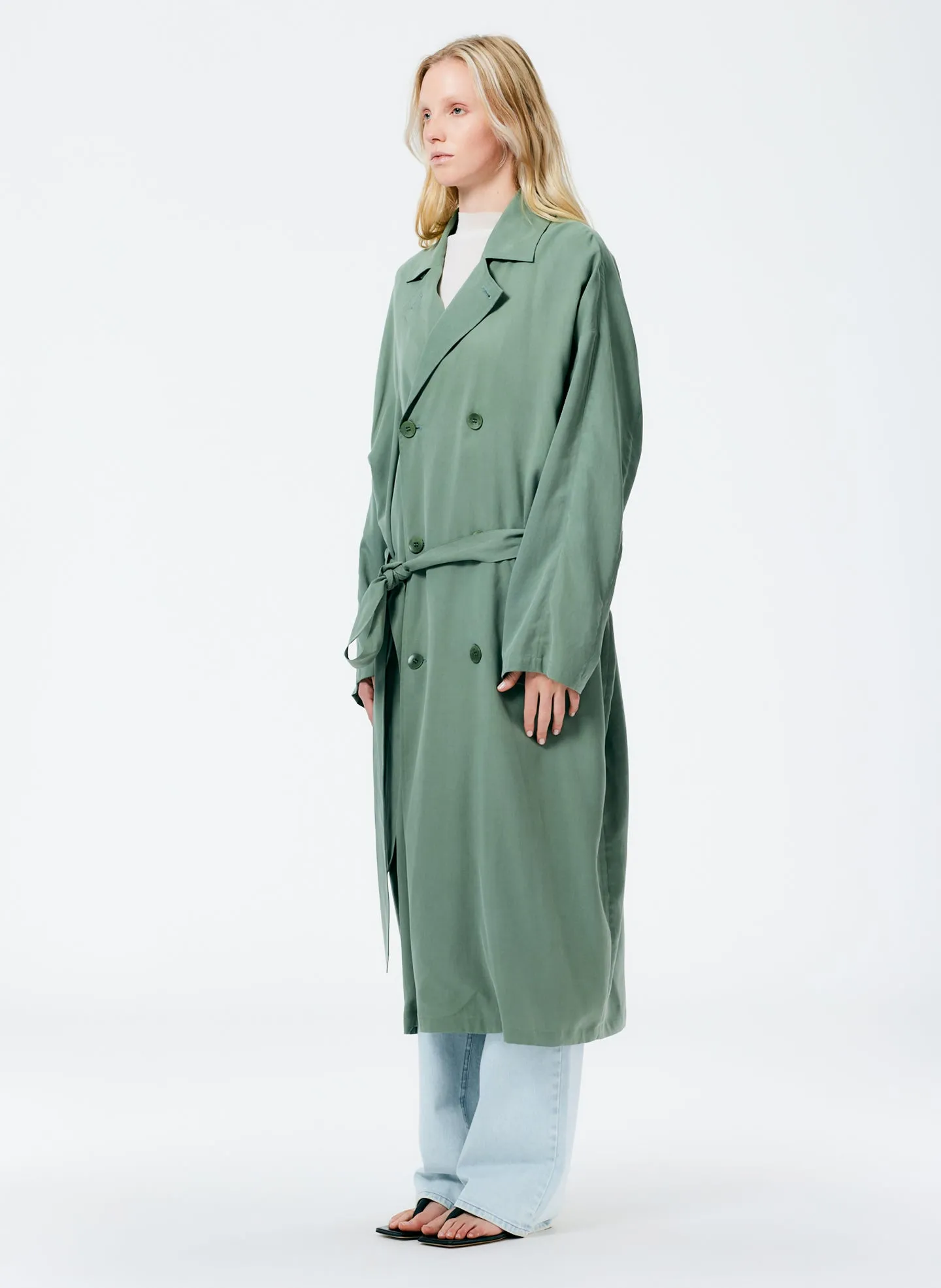 Lancaster Lyocell Trench sold by Tibi product image thumbnail 4