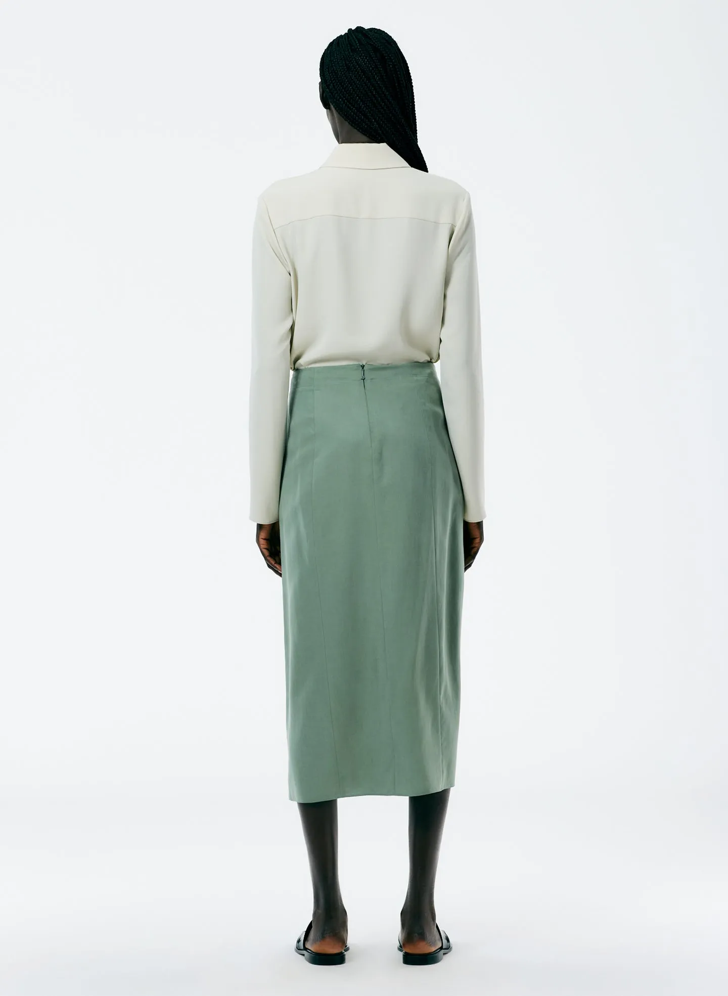Lancaster Lyocell Draped Skirt sold by Tibi product image thumbnail 3