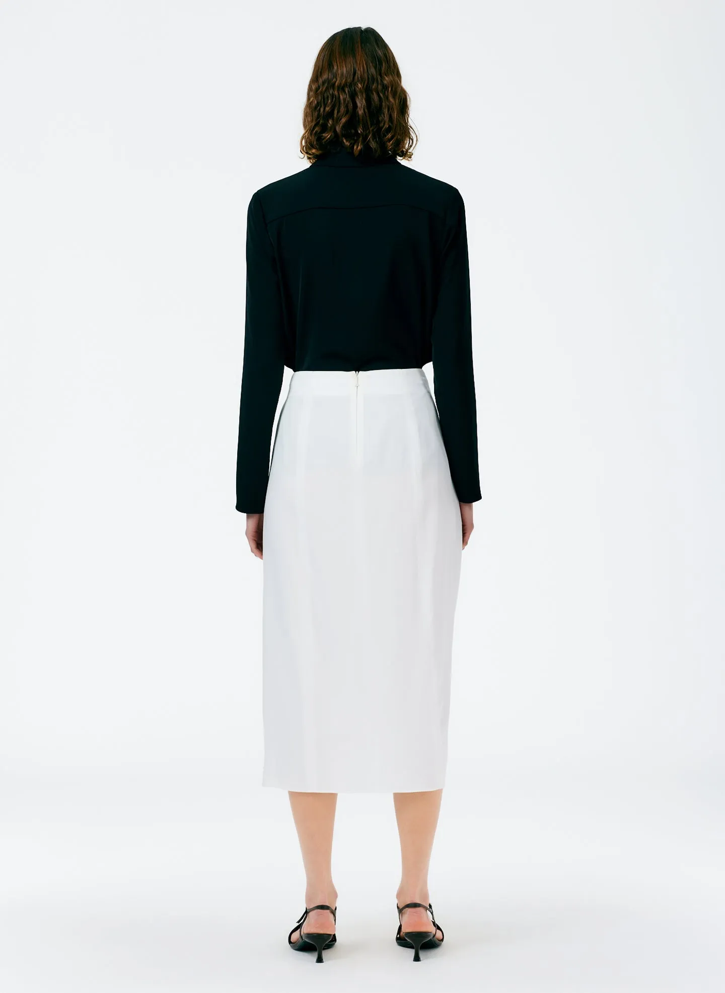 Lancaster Lyocell Draped Skirt sold by Tibi product image thumbnail 3
