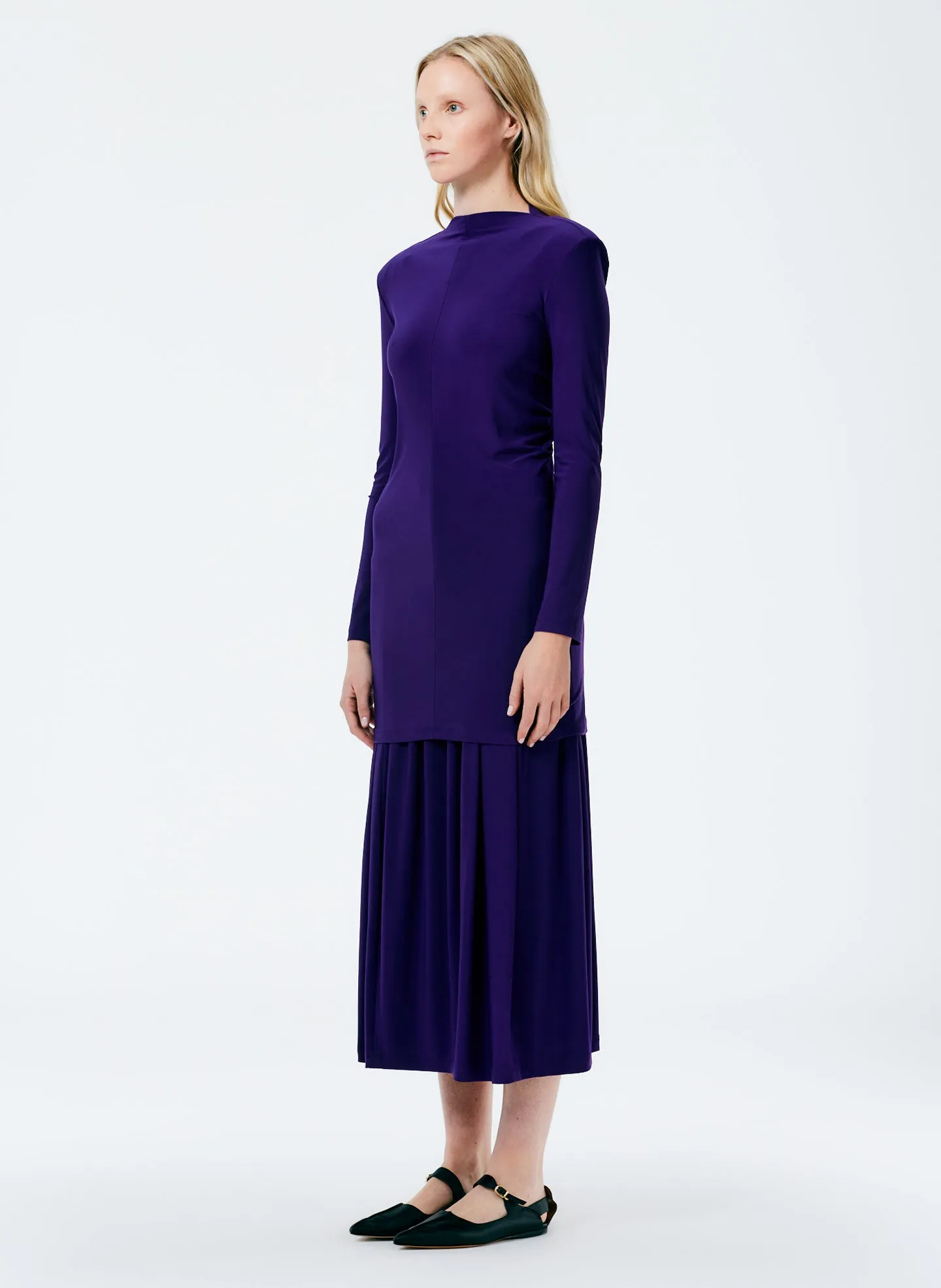 Drapey Jersey Tunic Top sold by Tibi product image thumbnail 5