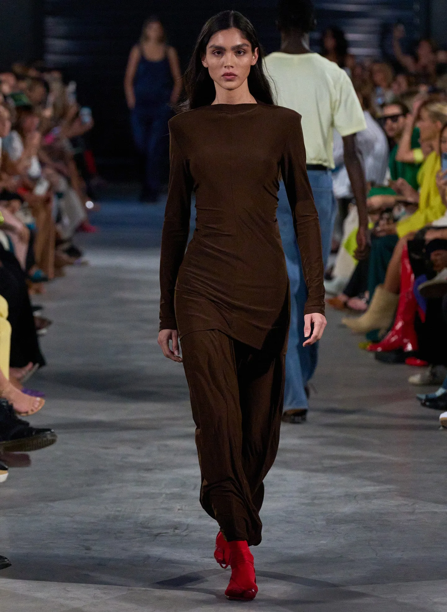 Drapey Jersey Tunic Top sold by Tibi product image thumbnail 2