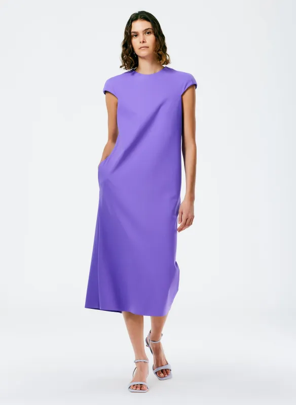 Compact Ultra Stretch Knit Lean Sleeveless Dress made by Tibi