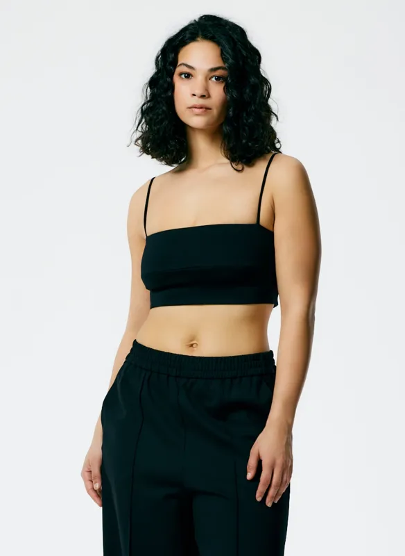 Compact Ultra Stretch Knit Bralette made by Tibi