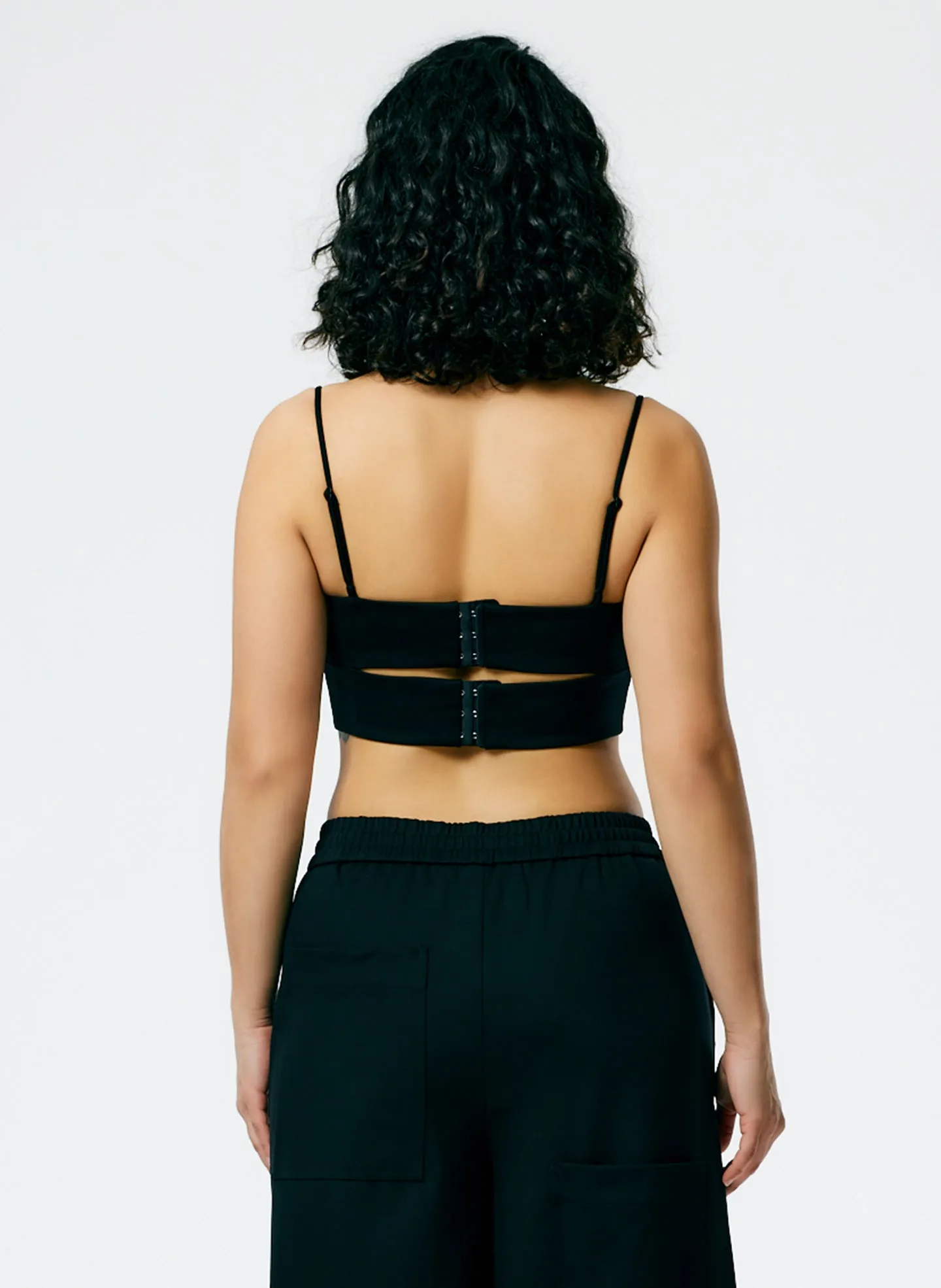 Compact Ultra Stretch Knit Bralette sold by Tibi product image thumbnail 2