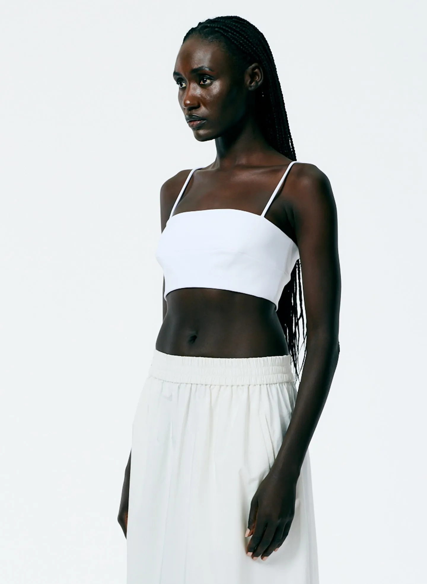 Compact Ultra Stretch Knit Bralette sold by Tibi product image thumbnail 4
