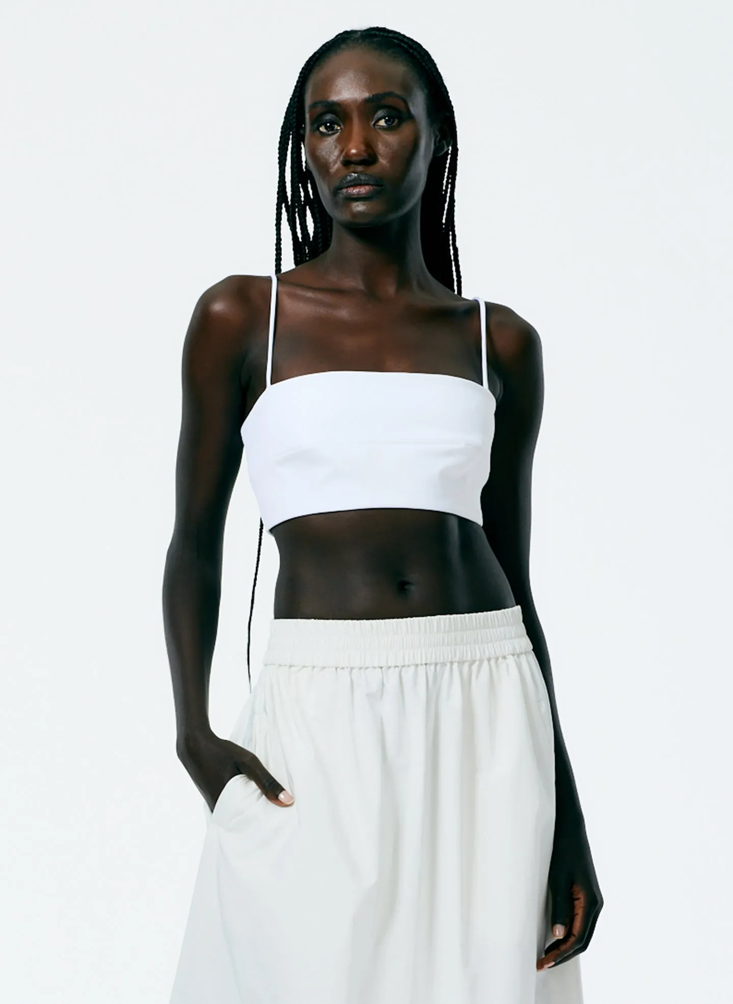 Compact Ultra Stretch Knit Bralette sold by Tibi product image thumbnail 3