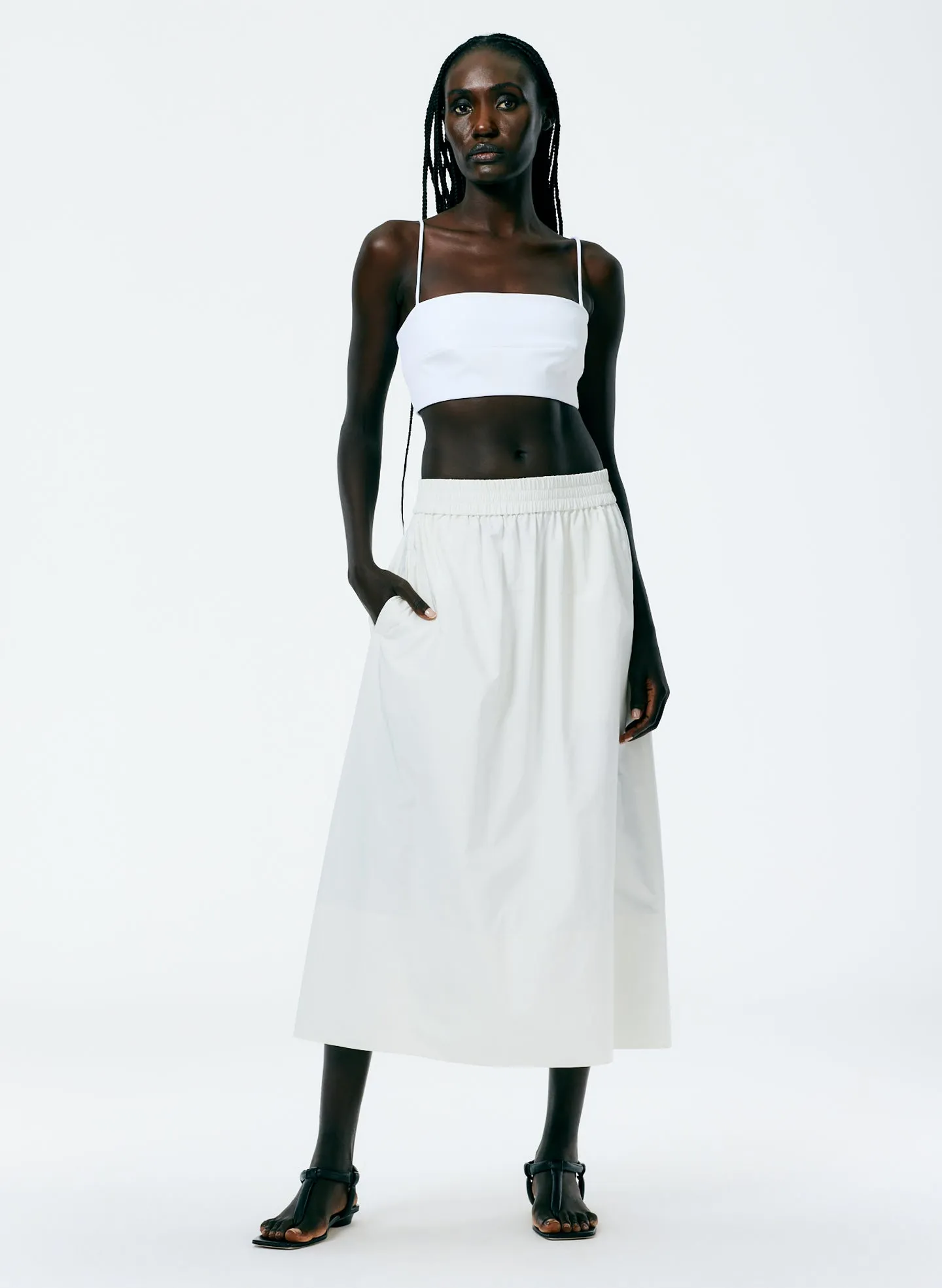 Compact Ultra Stretch Knit Bralette sold by Tibi product image thumbnail 5