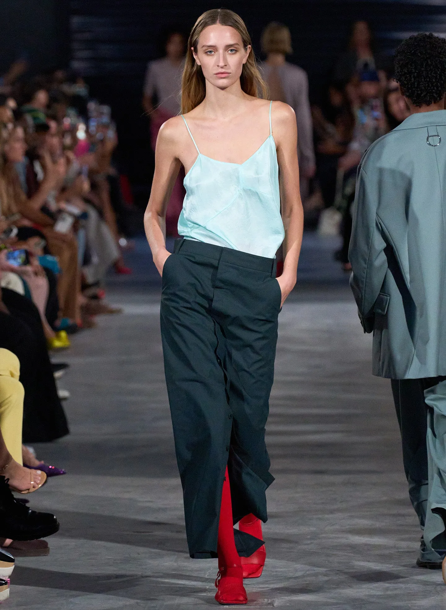 Arun Suiting Back Wrap Maxi Skirt sold by Tibi product image thumbnail 2