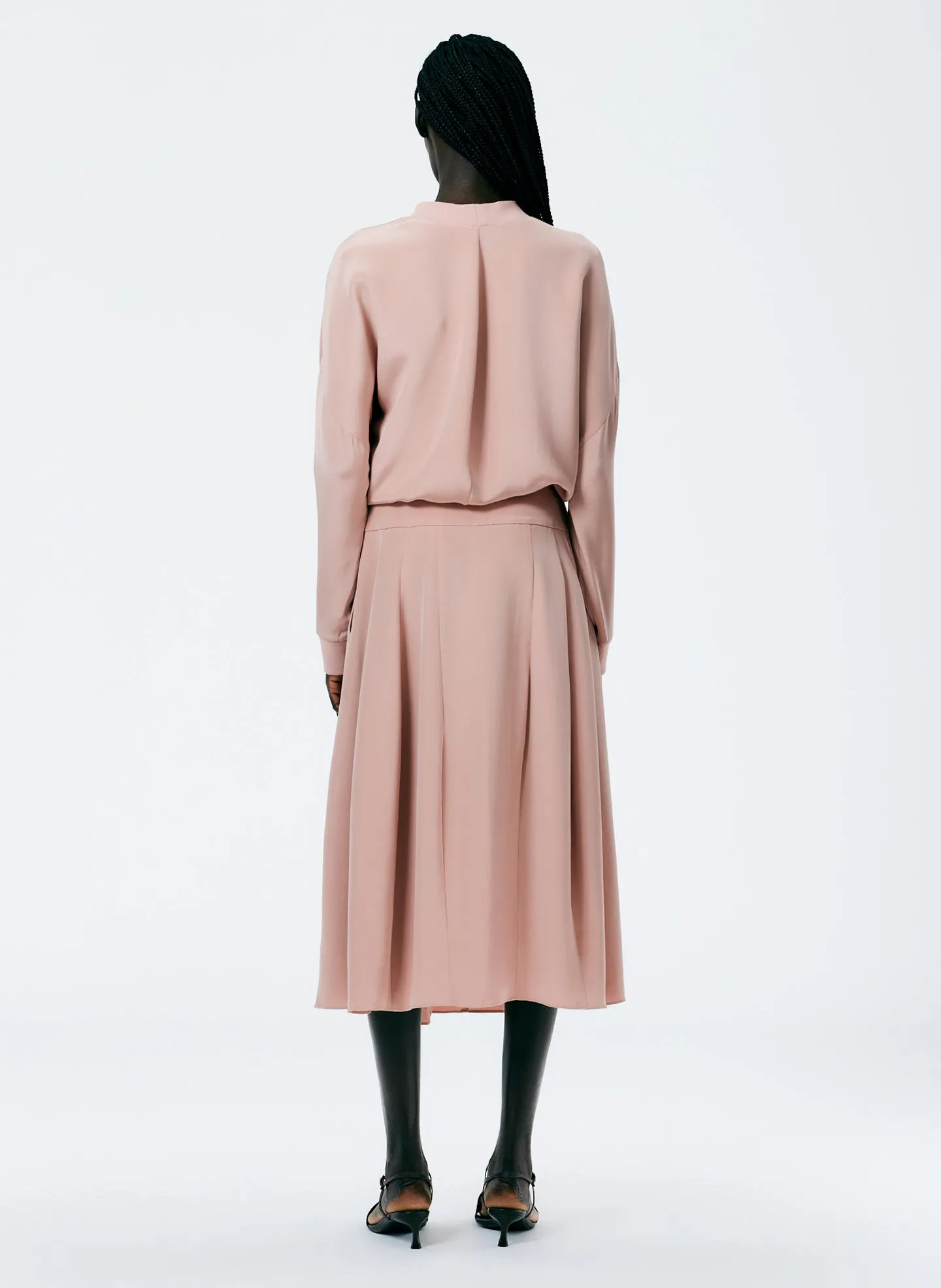 4-Ply Silk Lantern Skirt sold by Tibi product image thumbnail 3