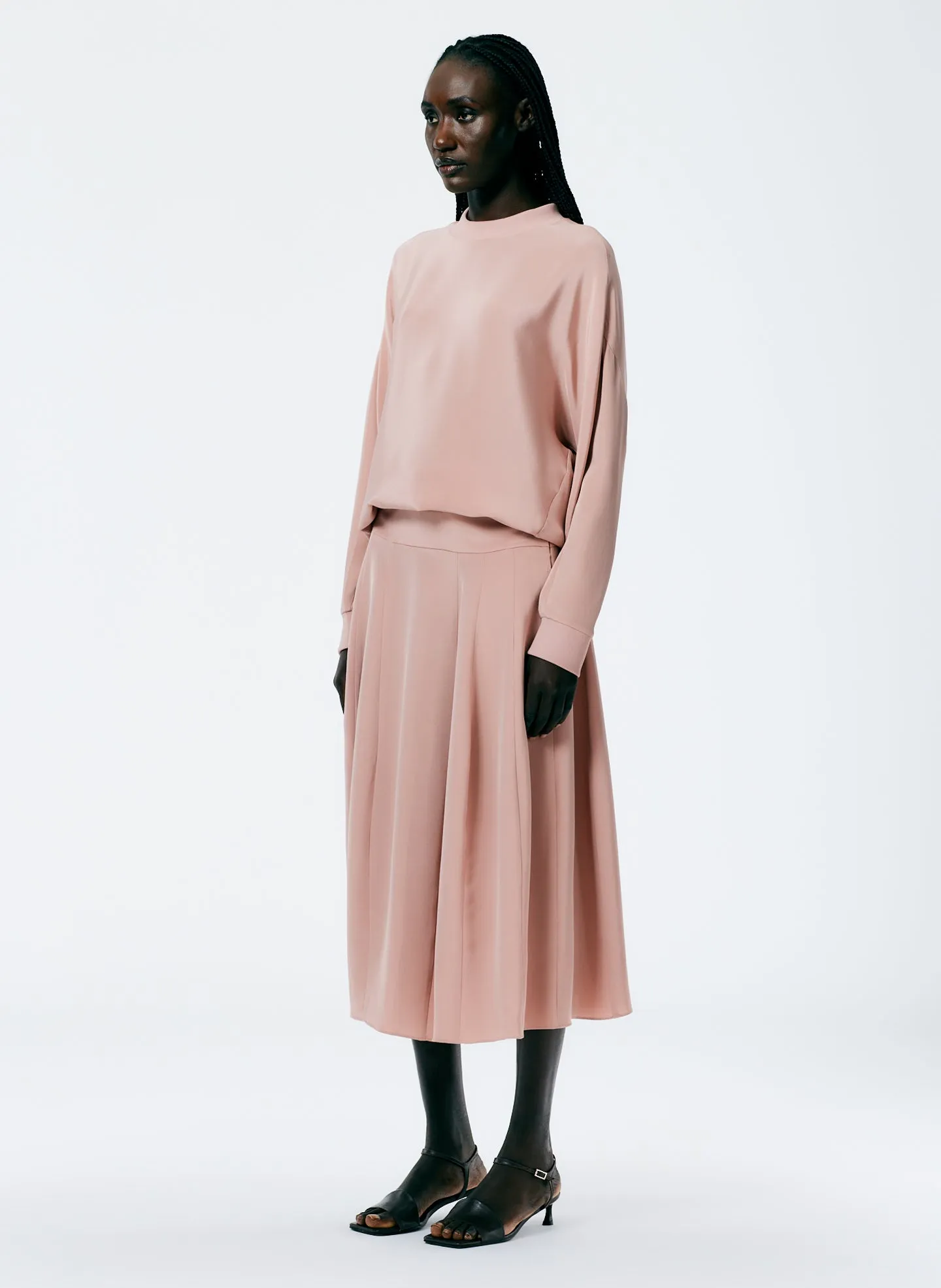 4-Ply Silk Lantern Skirt sold by Tibi product image thumbnail 2