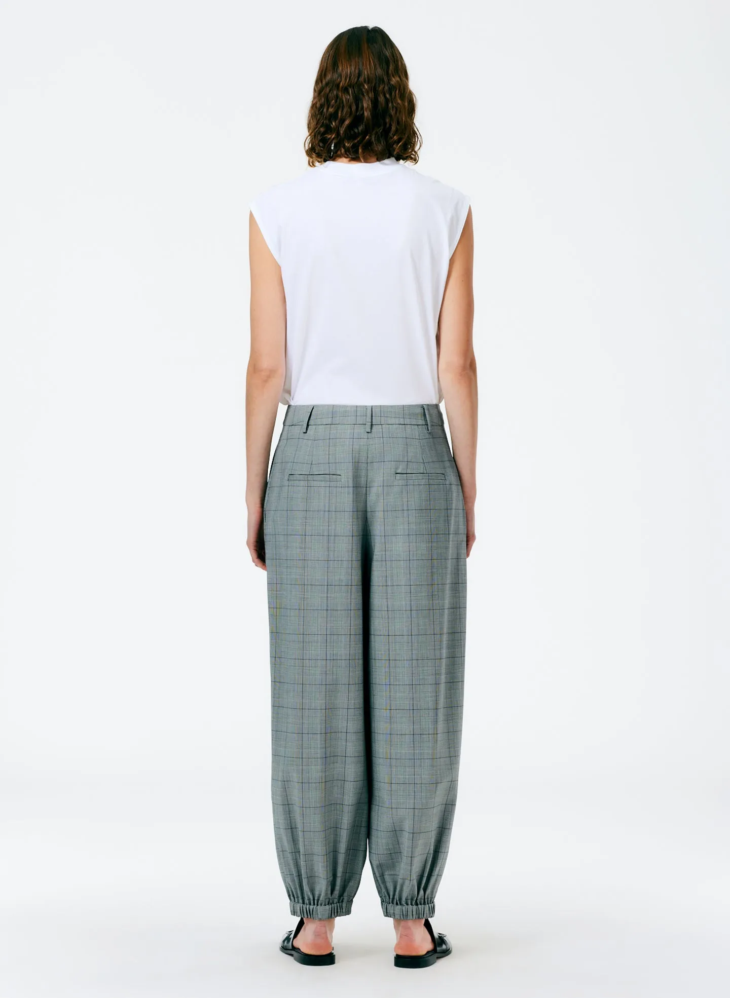 Menswear Suiting Pleated Balloon Pant - Regular sold by Tibi product image thumbnail 4