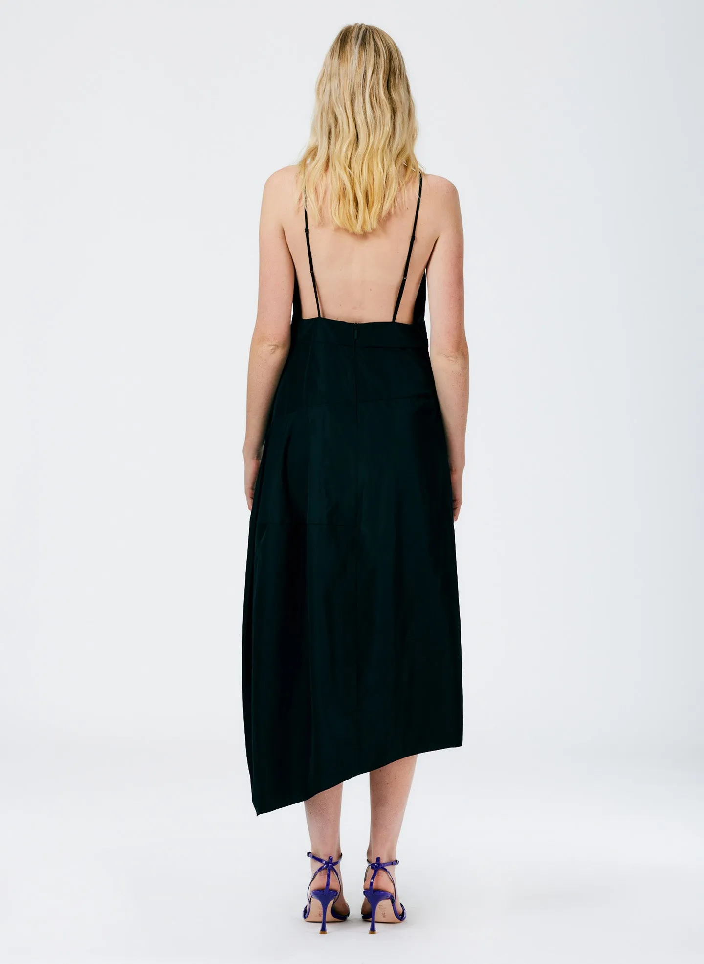 Italian Sporty Nylon Cami Dress sold by Tibi product image thumbnail 4