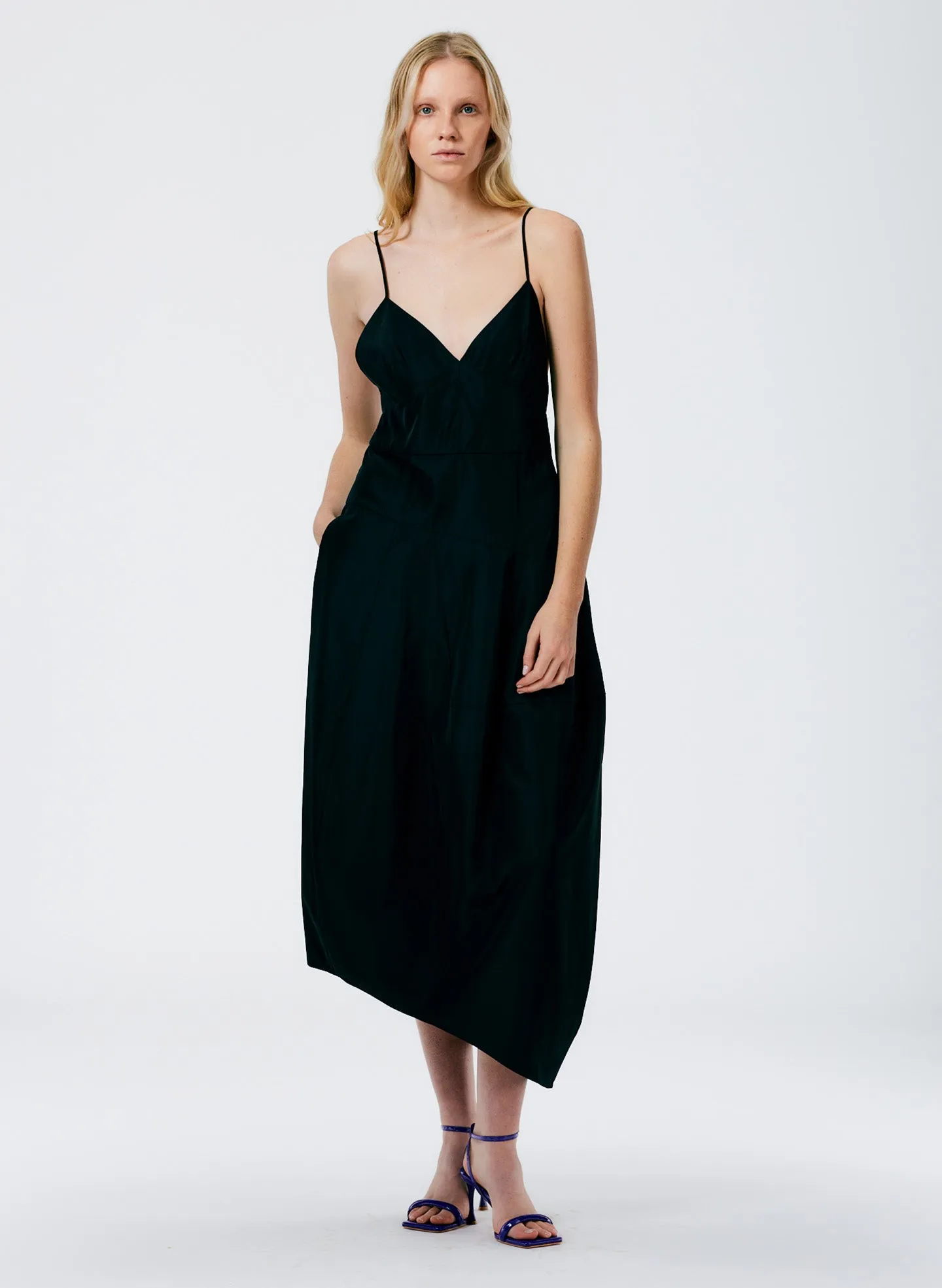 Italian Sporty Nylon Cami Dress sold by Tibi product image thumbnail 2
