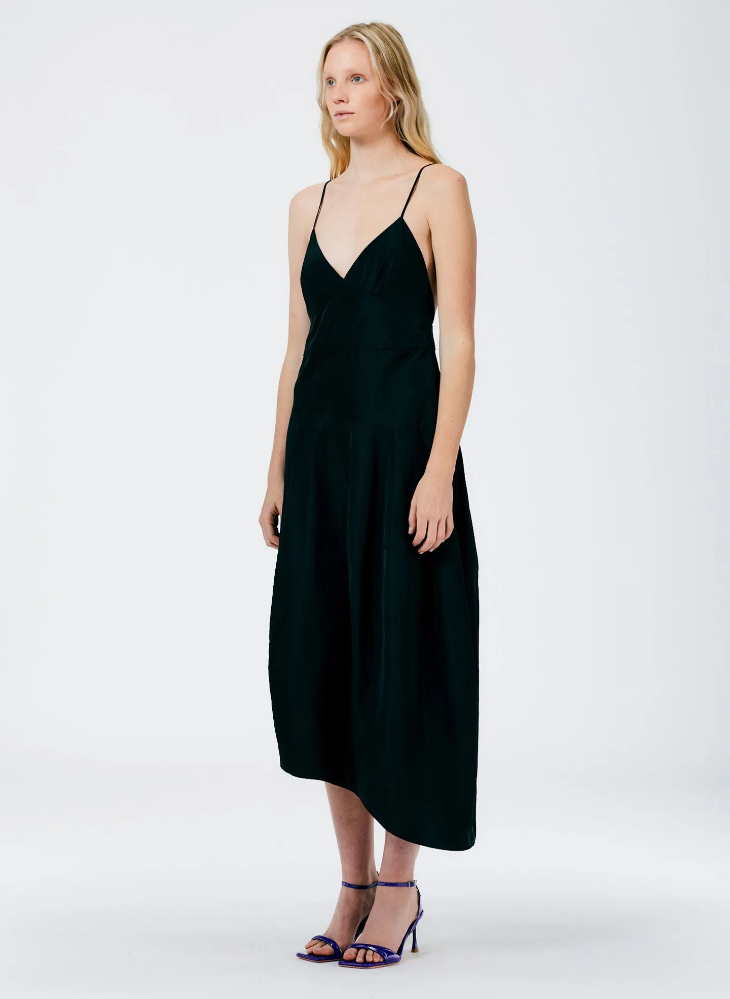 Italian Sporty Nylon Cami Dress sold by Tibi product image thumbnail 3
