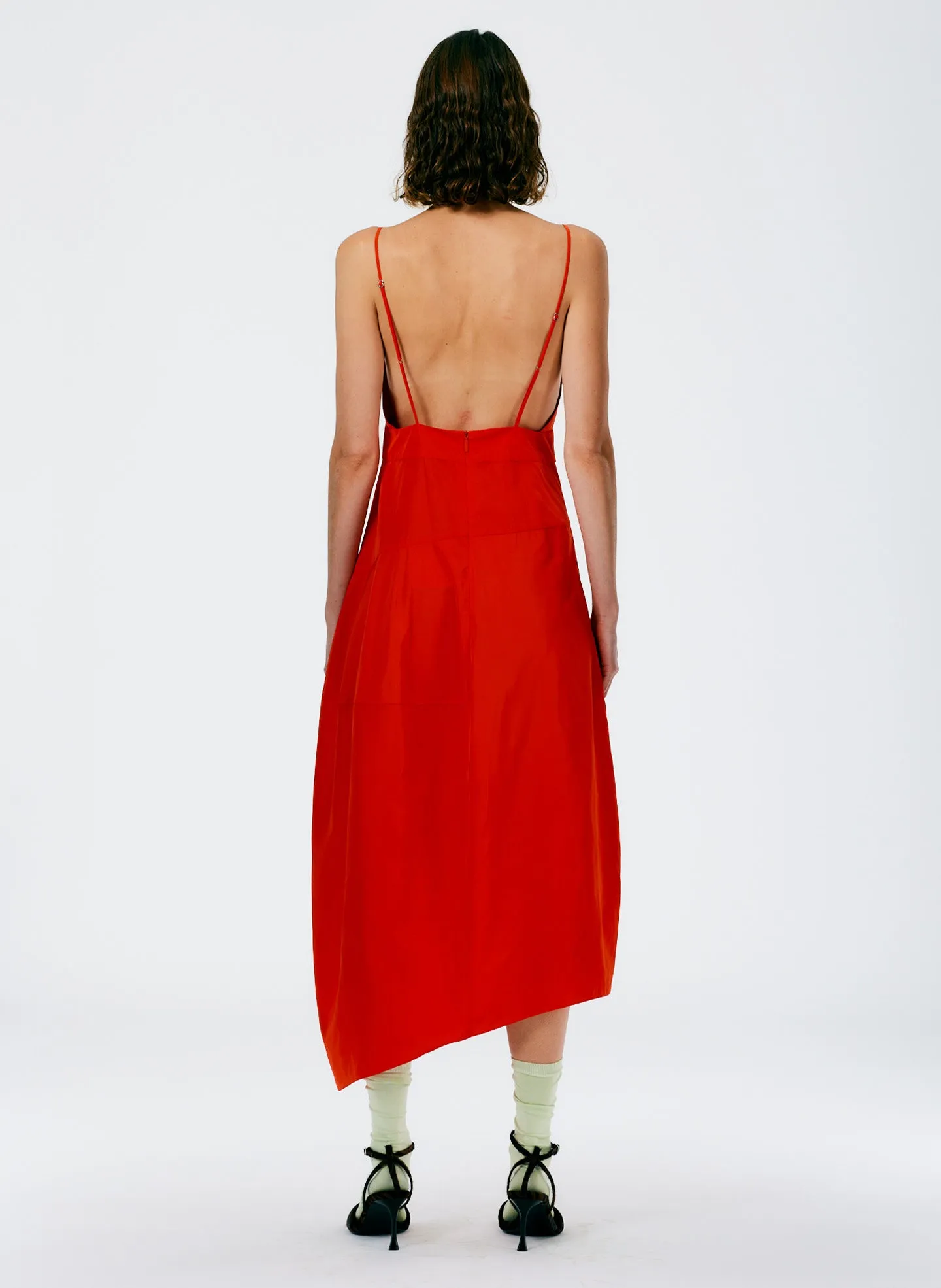 Italian Sporty Nylon Cami Dress sold by Tibi product image thumbnail 3