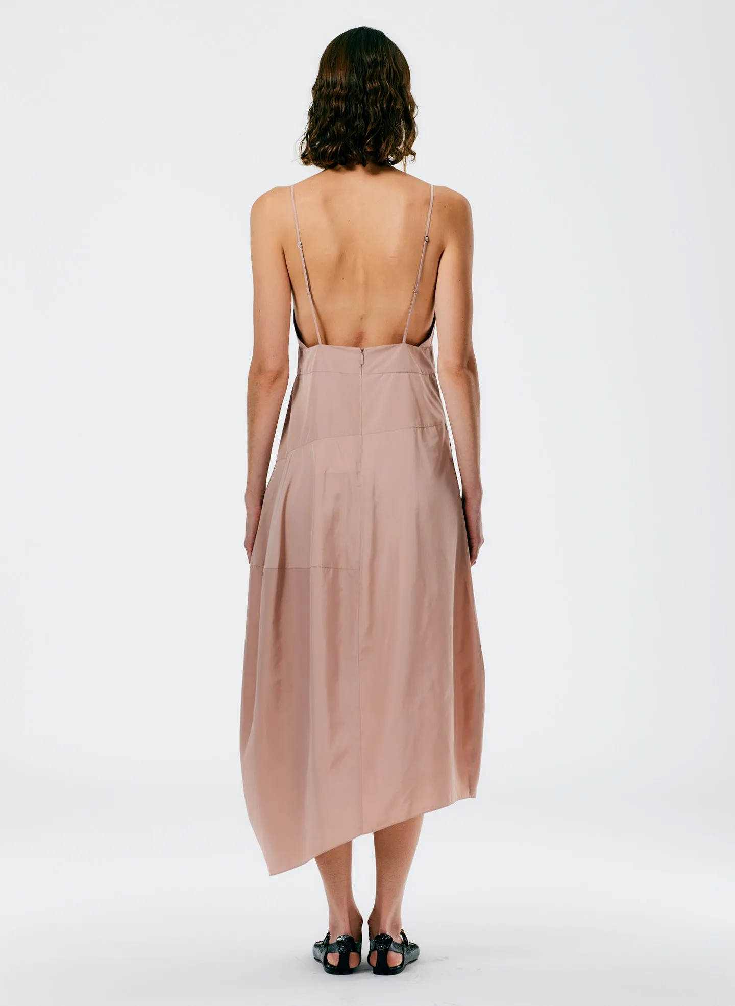 Italian Sporty Nylon Cami Dress sold by Tibi product image thumbnail 3